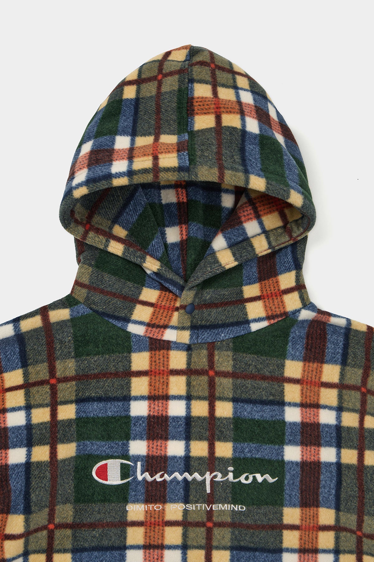 [CHAMPION x DIMITO] SCRIPT FLEECE HOODIE RETRO CHECK (Available date : 26.10.12)