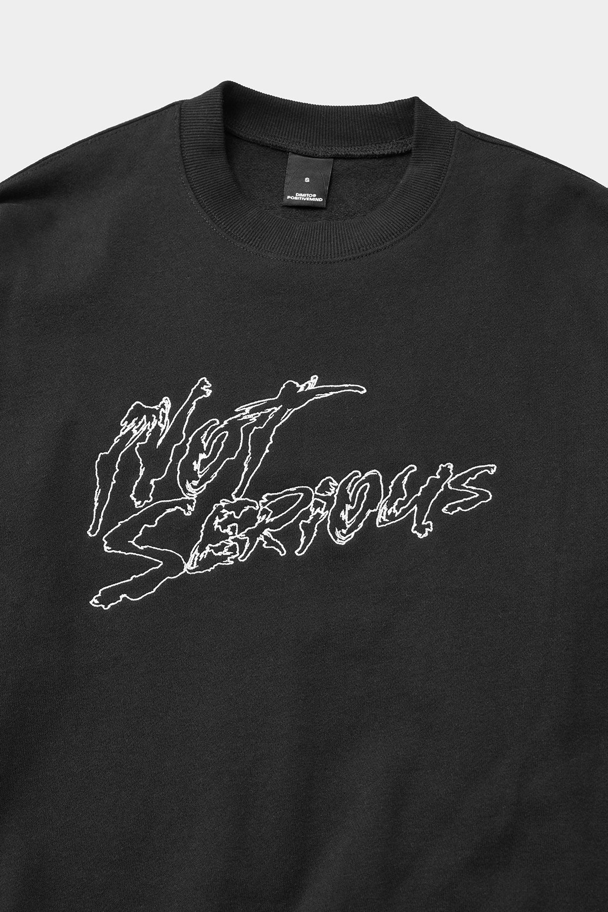 NSS RUDE SWEATSHIRT BLACK (Delivery date : 26.09.28)