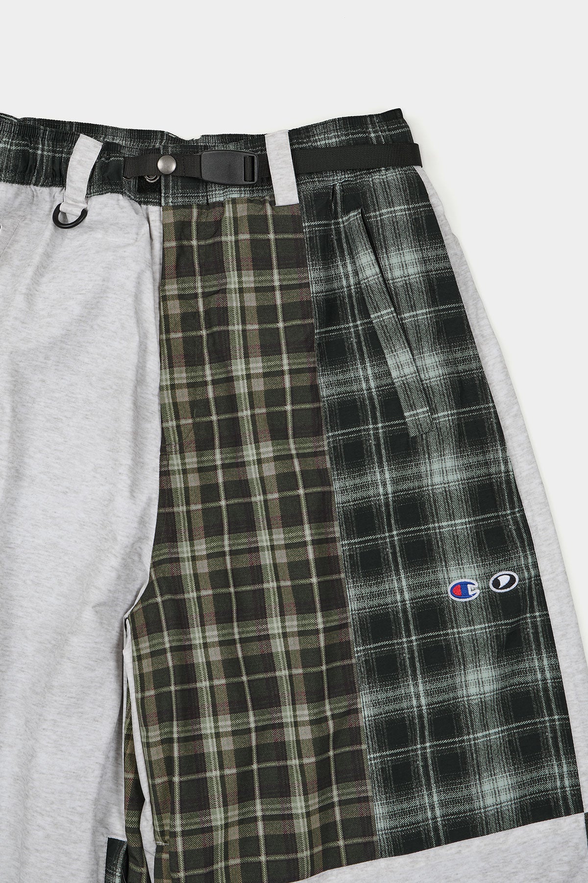 [CHAMPION x DIMITO] C-LOGO COLLEGE PATCHWORK PANTS (WIDE FIT LV.2) ARCHIVE MIX (Available date : 26.10.12)