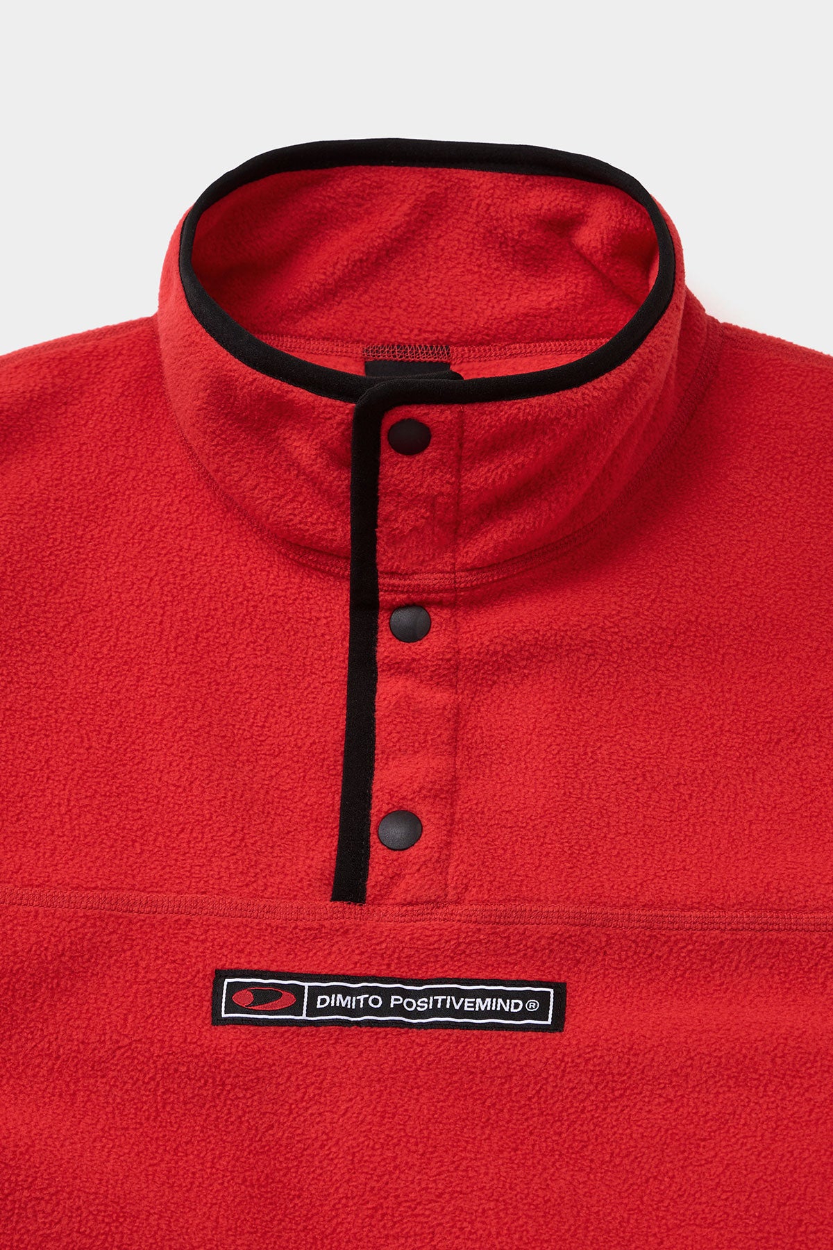 FLEECE MOCK NECK RED (Delivery date : 26.09.28)