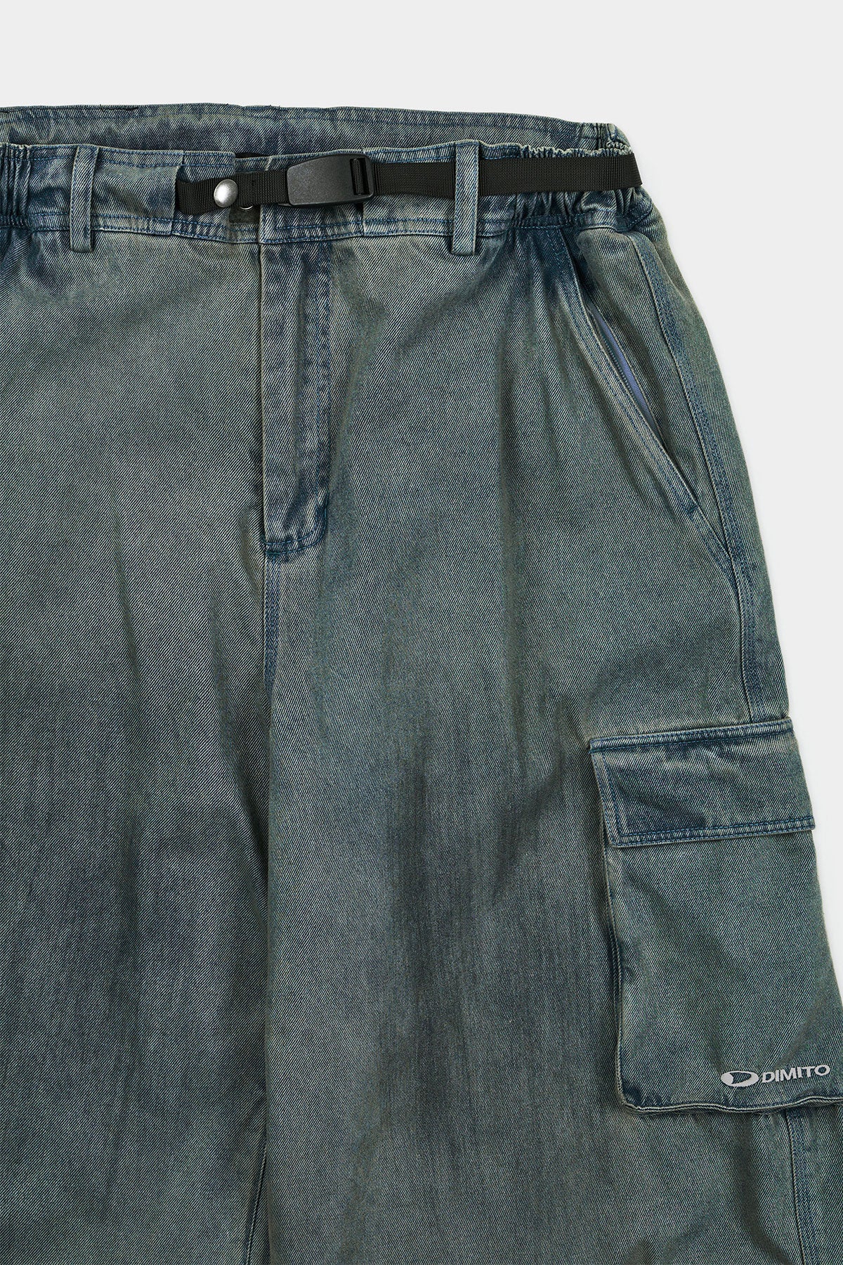 DENIM MULTI CARGO PANTS (WIDE FIT LV.2) DW BROWN (Delivery start : 26.09.09)