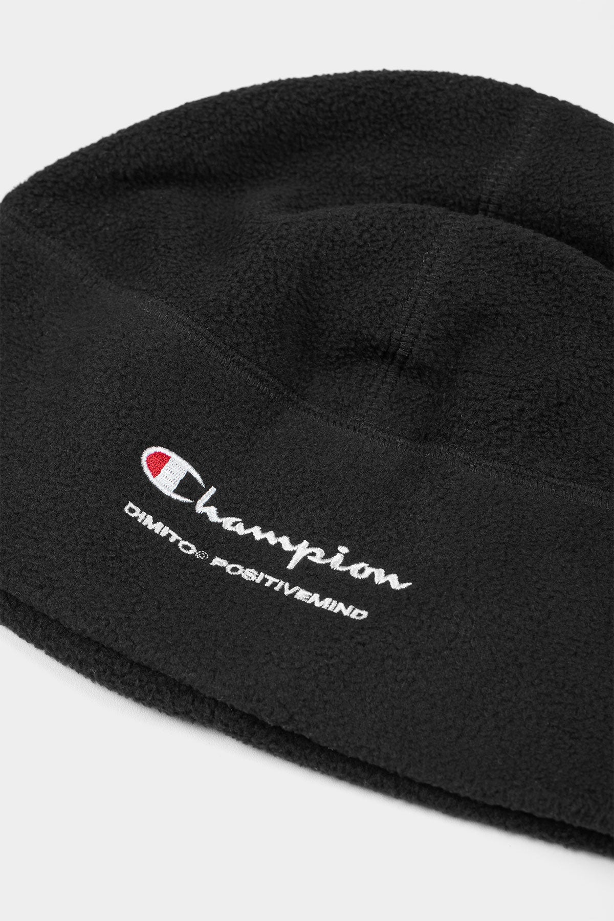 [CHAMPION x DIMITO] SCRIPT FLEECE BEANIE BLACK (Available date : 26.10.12)
