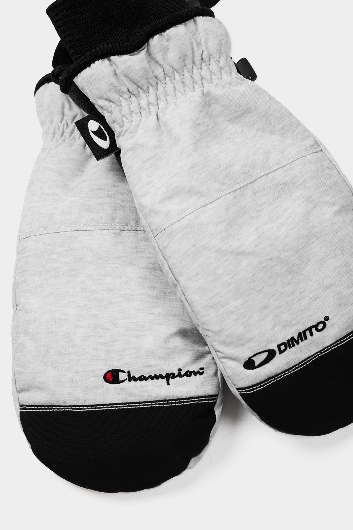 [CHAMPION x DIMITO] STITCHED LINE MITTEN SILVER GREY (Available date : 26.10.12)
