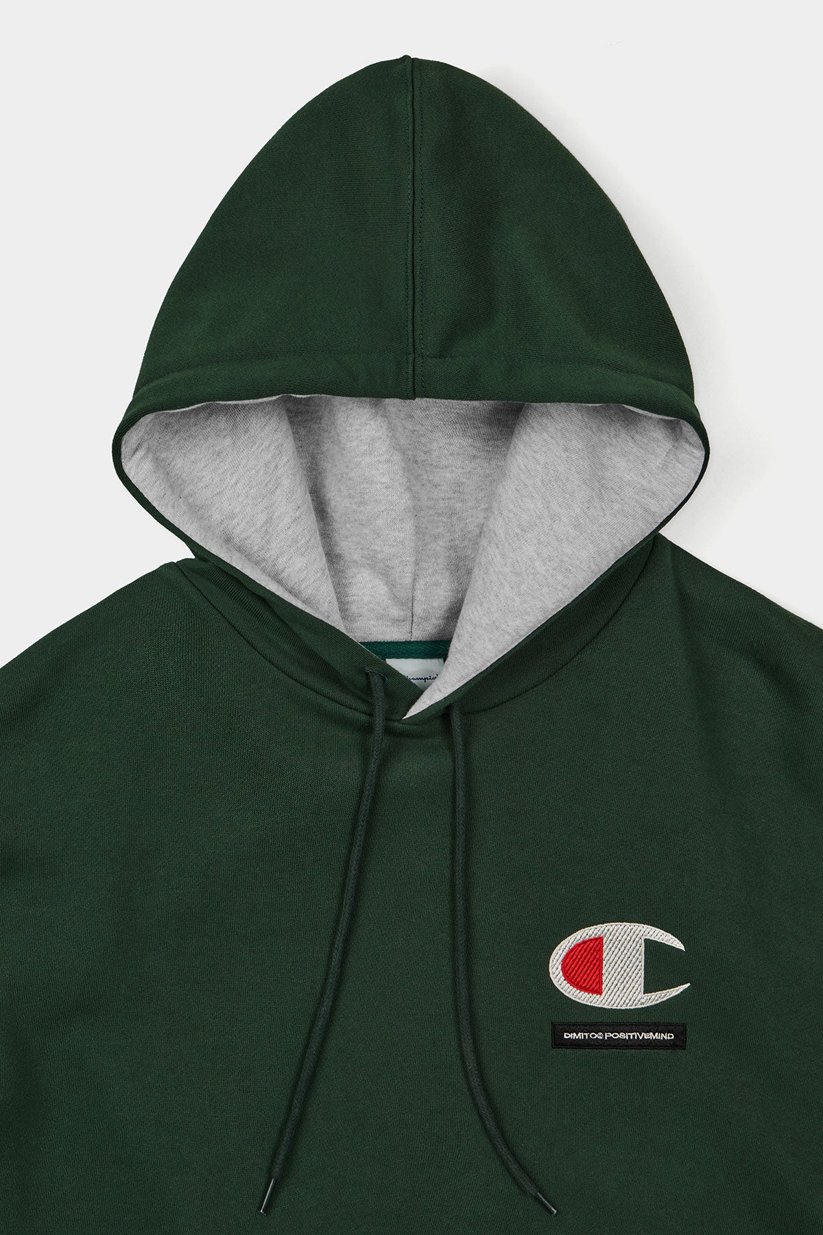 [CHAMPION x DIMITO] C-LOGO HOODIE GREEN (Available date : 26.10.12)