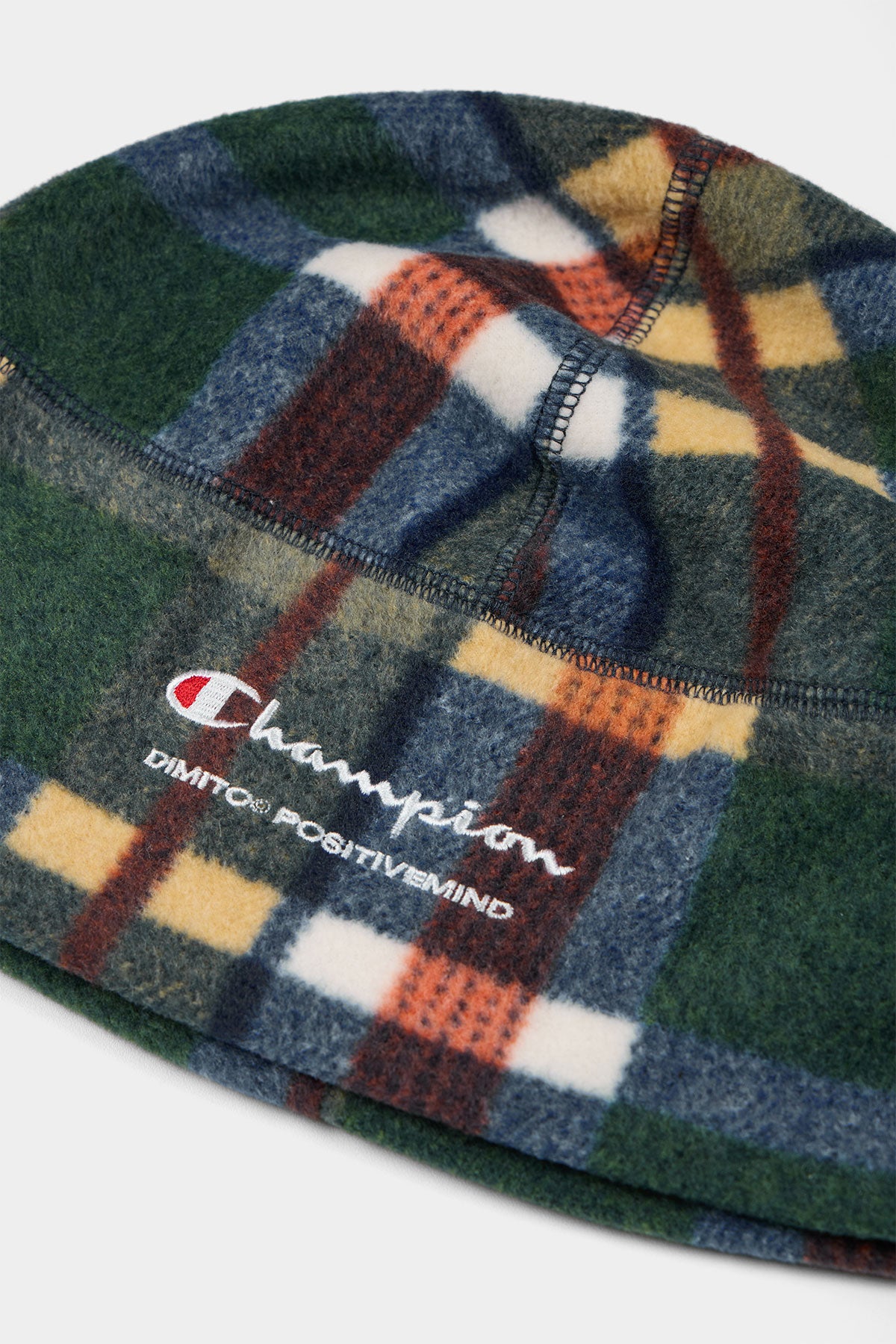 [CHAMPION x DIMITO] SCRIPT FLEECE BEANIE RETRO CHECK (Available date : 26.10.12)
