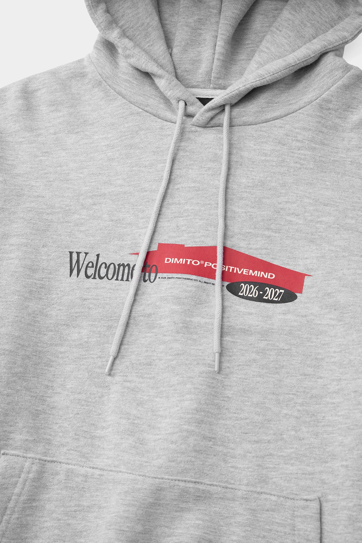 DMT HOUSE HOODIE MELANGE GREY