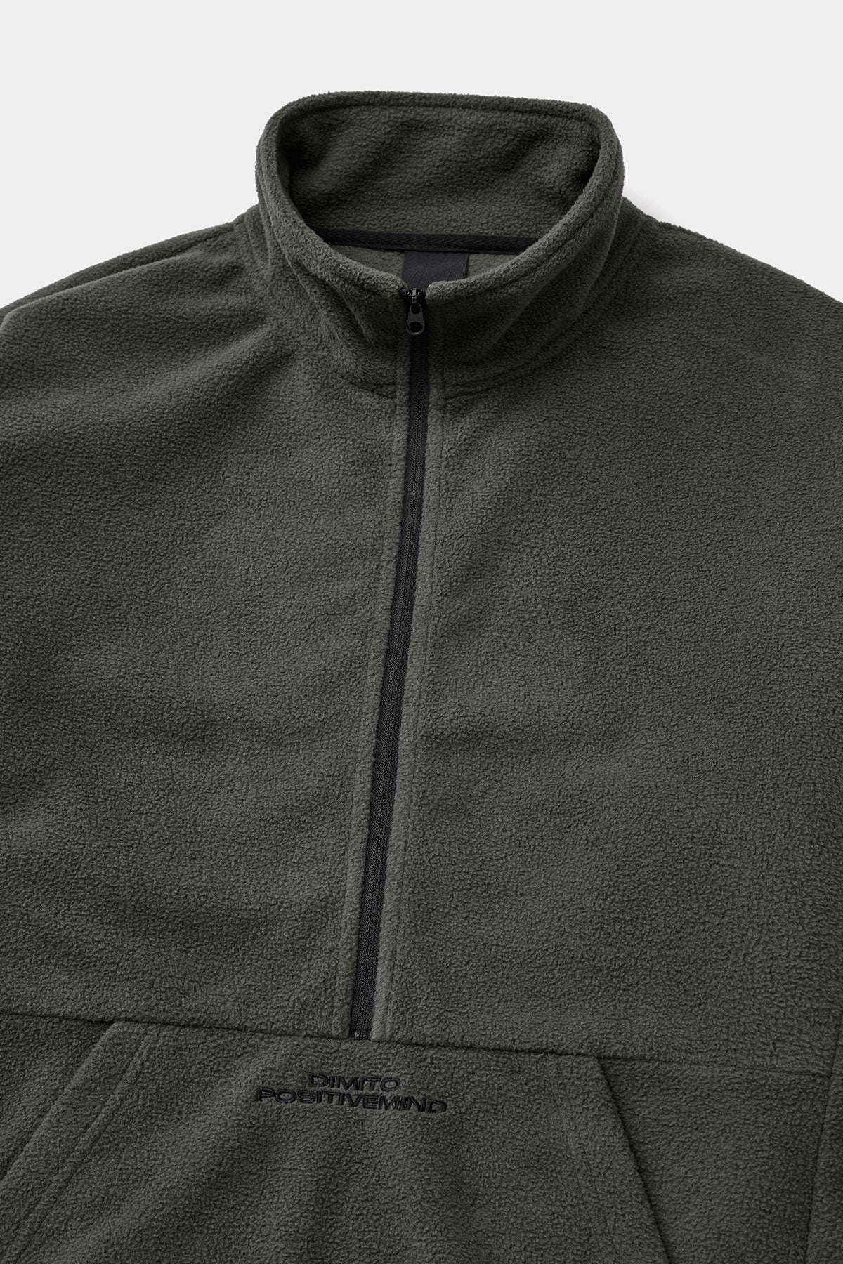 26 FLEECE HALF ZIP MUD (Delivery date : 26.09.28)