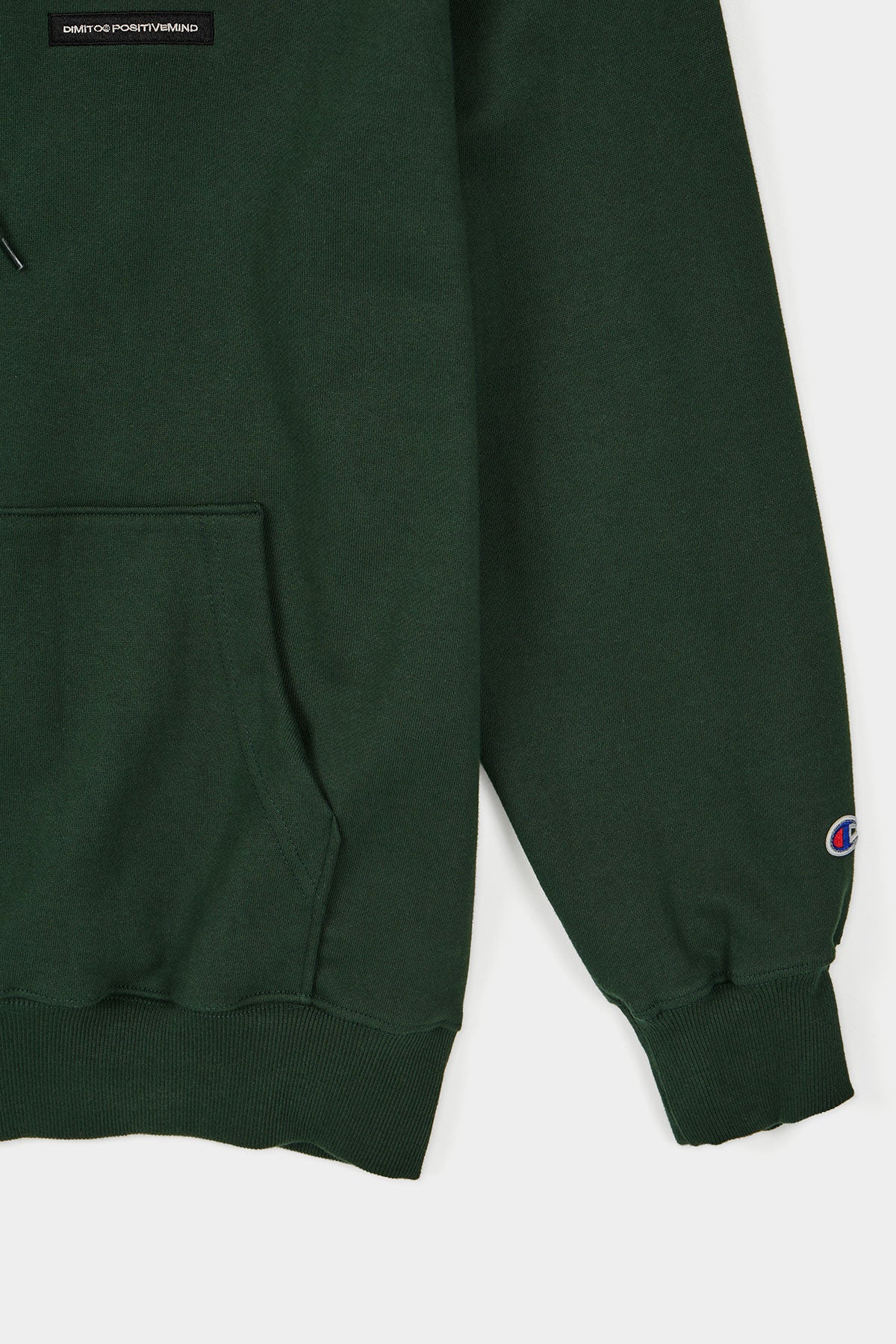 [CHAMPION x DIMITO] C-LOGO HOODIE GREEN (Available date : 26.10.12)