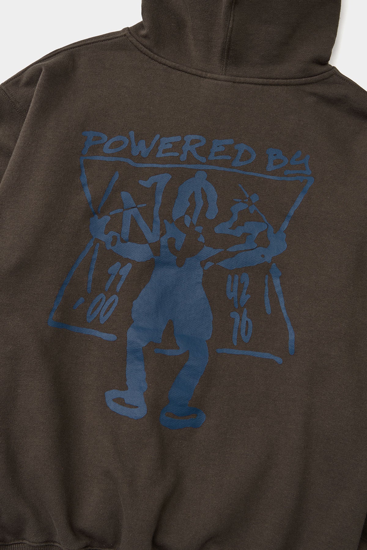 POWERED BY NSS HOODIE BROWN (Delivery date : 26.09.28)