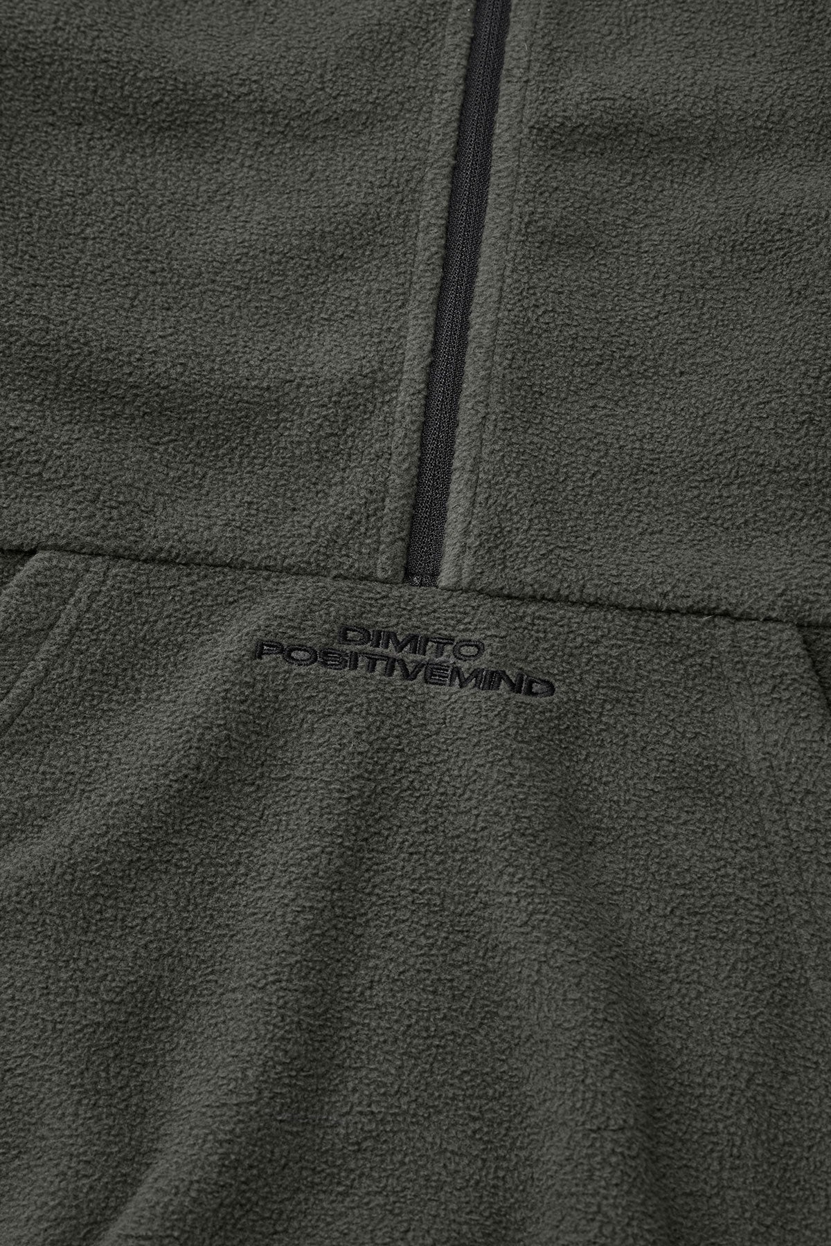 26 FLEECE HALF ZIP MUD (Delivery date : 26.09.28)