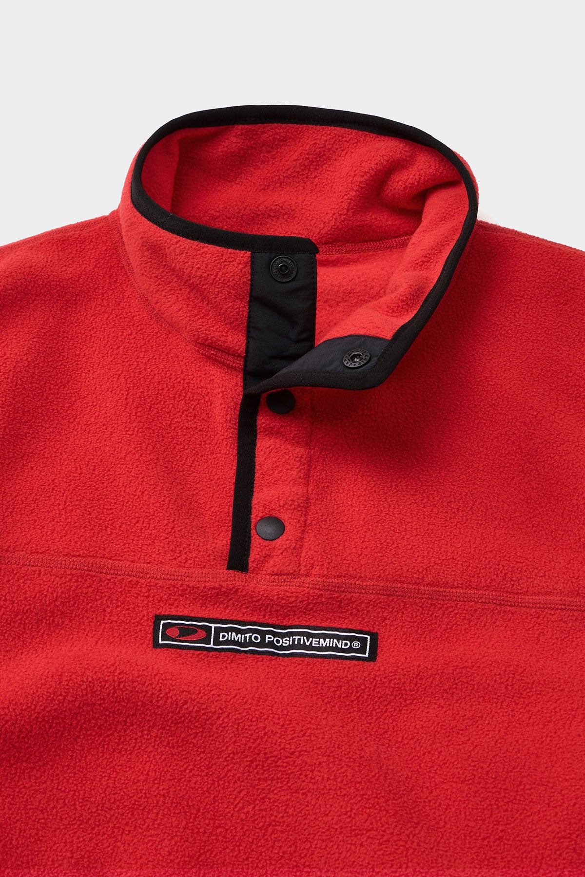 FLEECE MOCK NECK RED (Delivery date : 26.09.28)