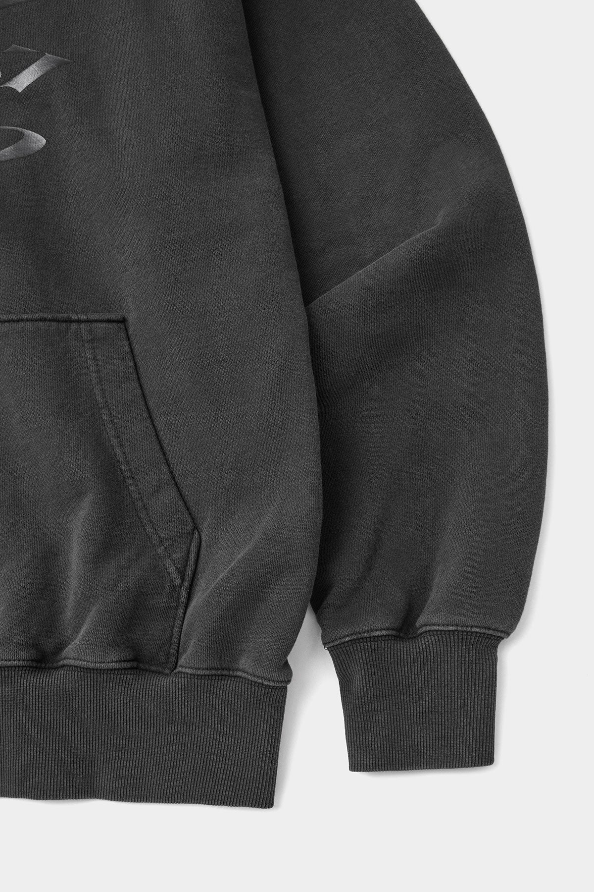 D-AXIS CYCLE GD HOODIE WASHED BLACK (Delivery date : 26.09.28)