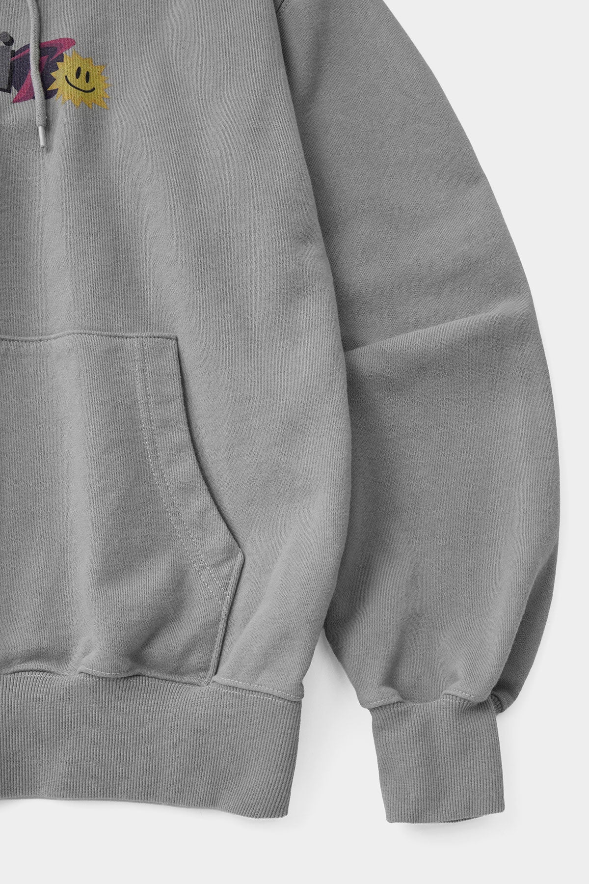 GRAPHIC COMBO HOODIE WASHED GREY (Delivery date : 26.09.28)