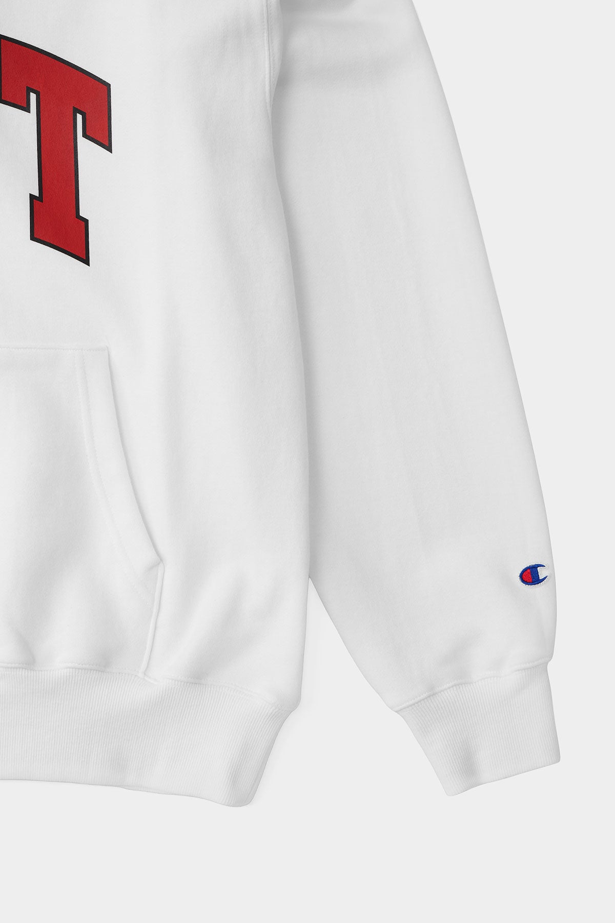 [CHAMPION x DIMITO] DMT VARSITY HALF ZIP SWEATSHIRT WHITE (Available date : 26.10.12)