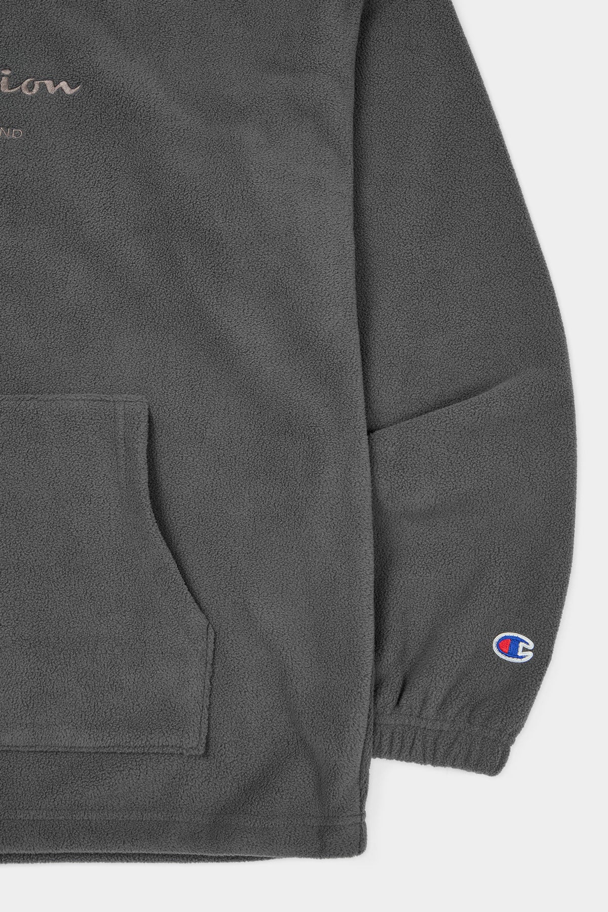 [CHAMPION x DIMITO] SCRIPT FLEECE HOODIE DARK GREY (Available date : 26.10.12)
