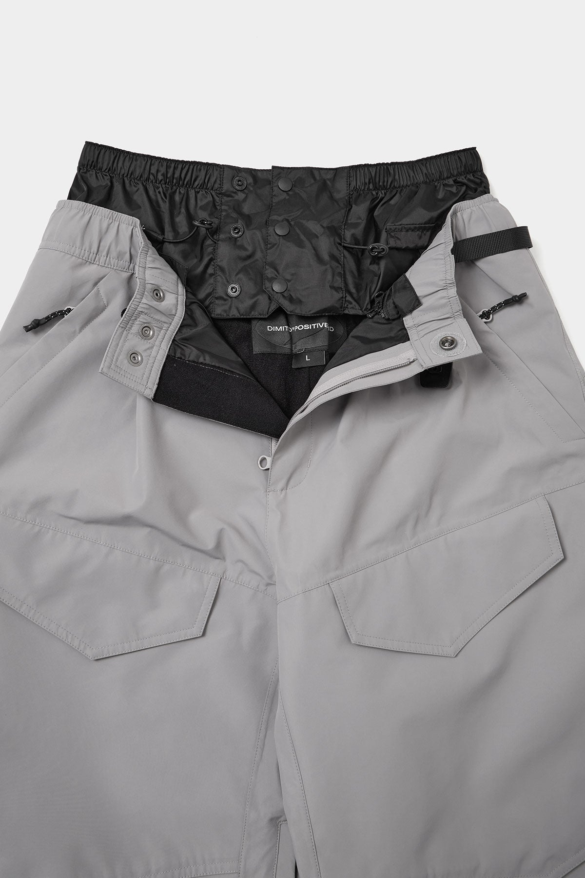 26 AIR VENT BANDED PANTS (WIDE FIT LV.1) GREY