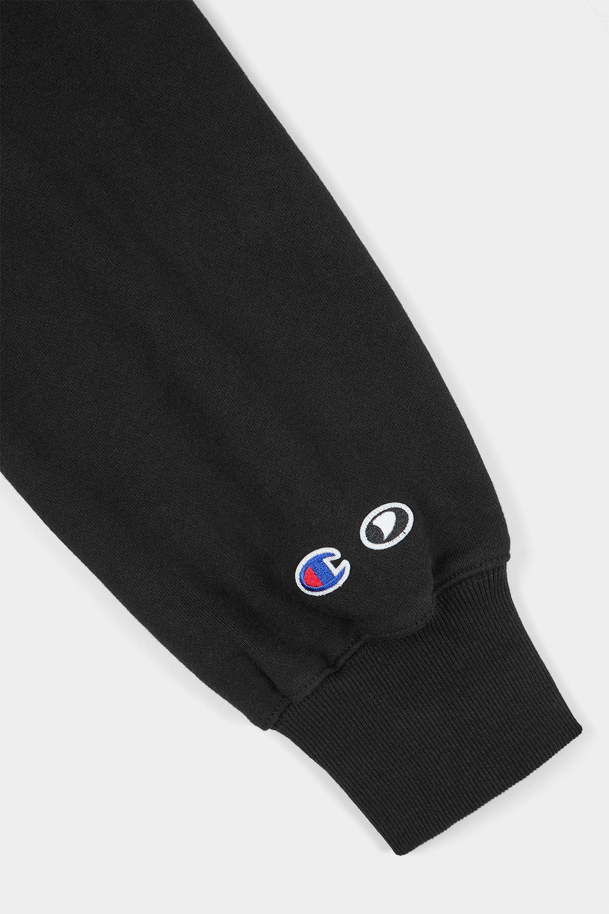 [CHAMPION x DIMITO] DMT VARSITY HALF ZIP SWEATSHIRT BLACK (Available date : 26.10.12)