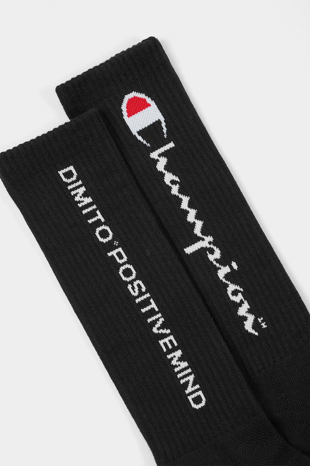 [CHAMPION x DIMITO] SCRIPT CREW SOCKS BLACK (Available date : 26.10.12)