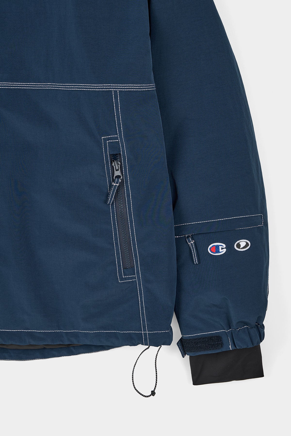 [CHAMPION x DIMITO] C-LOGO STITCHED JACKET BLACK (Available date : 26.10.12)