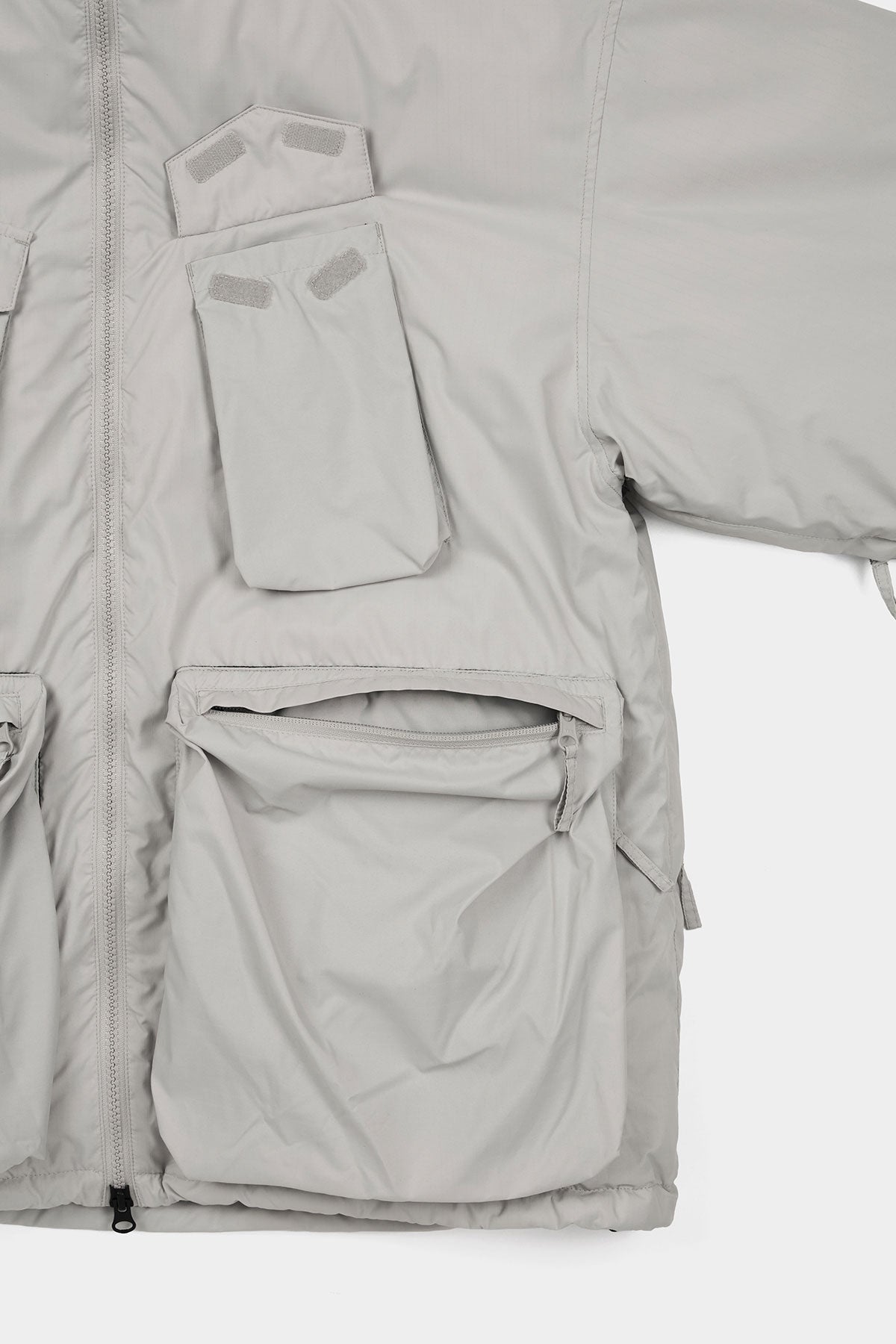 UTILITY GOOSE DOWN HD JACKET CROSS CHECK BLACK (Delivery date : 26.09.28)