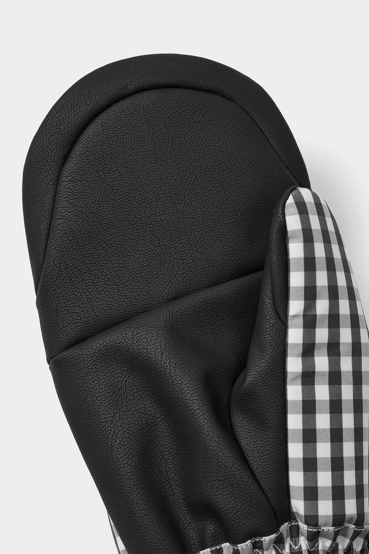 26 BLOCK MITTEN TWOTONE CHECK