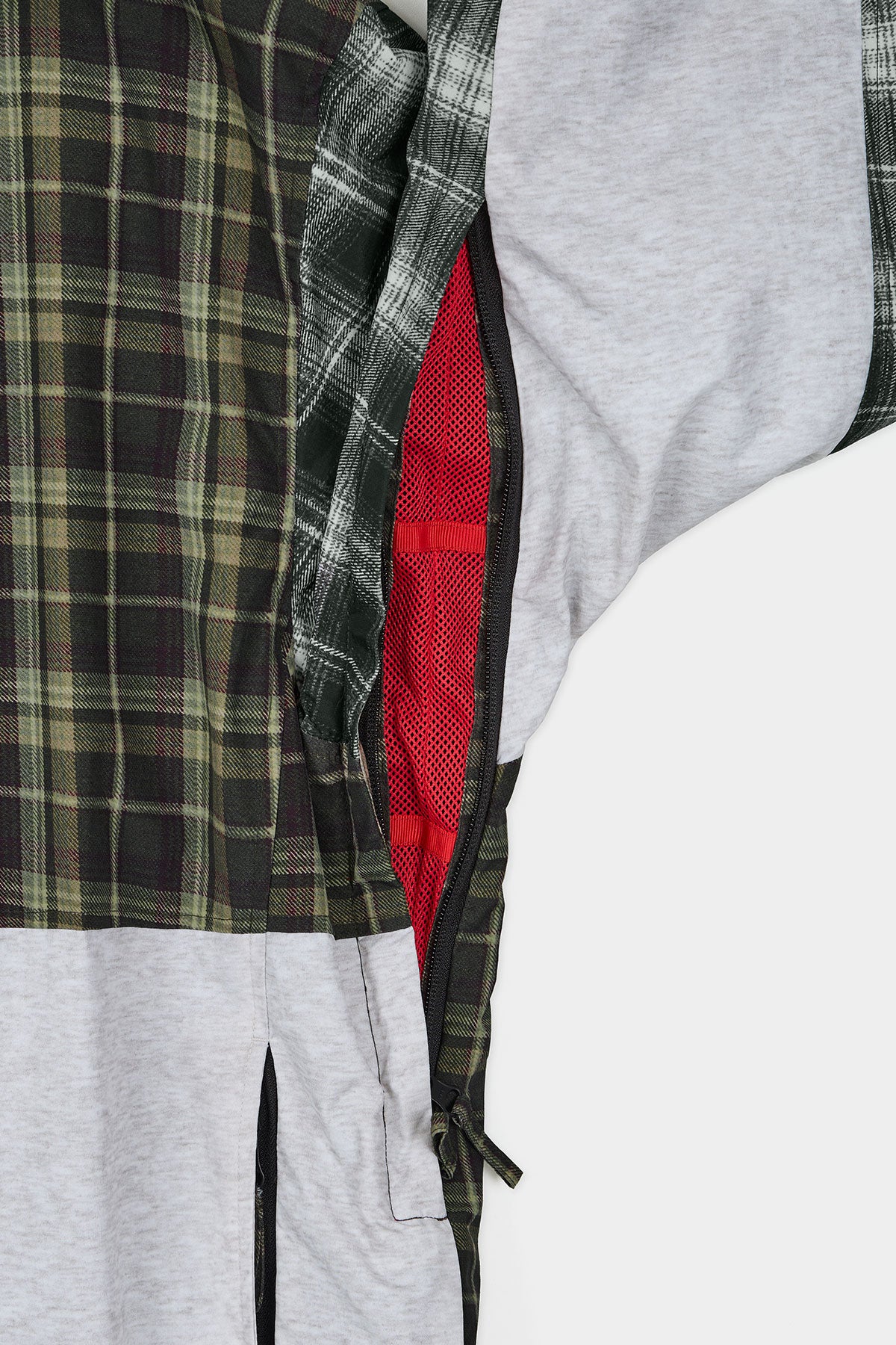 [CHAMPION x DIMITO] C-LOGO COLLEGE PATCHWORK JACKET BLACK MIX (Available date : 26.10.12)