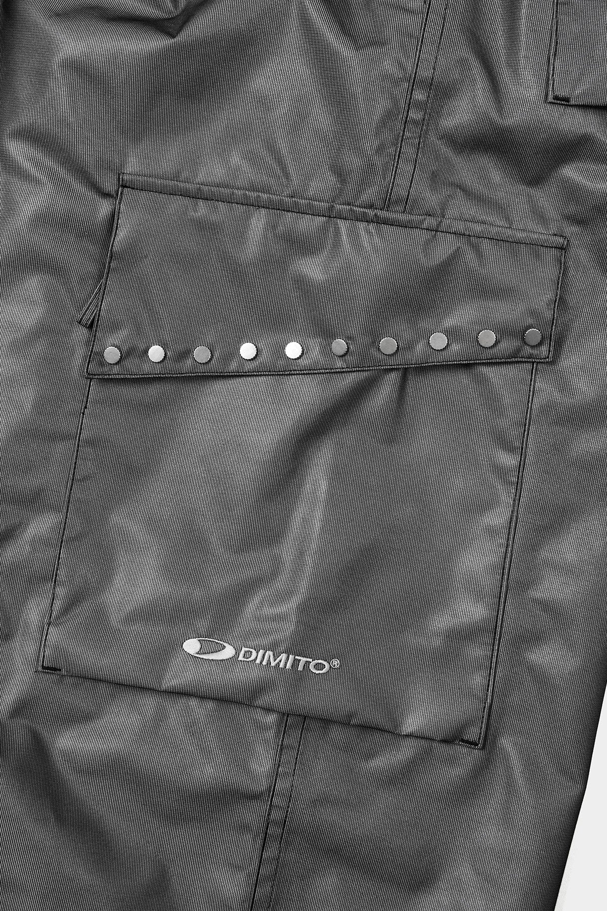 STUD 2L PANTS (WIDE FIT LV.2) SILVER