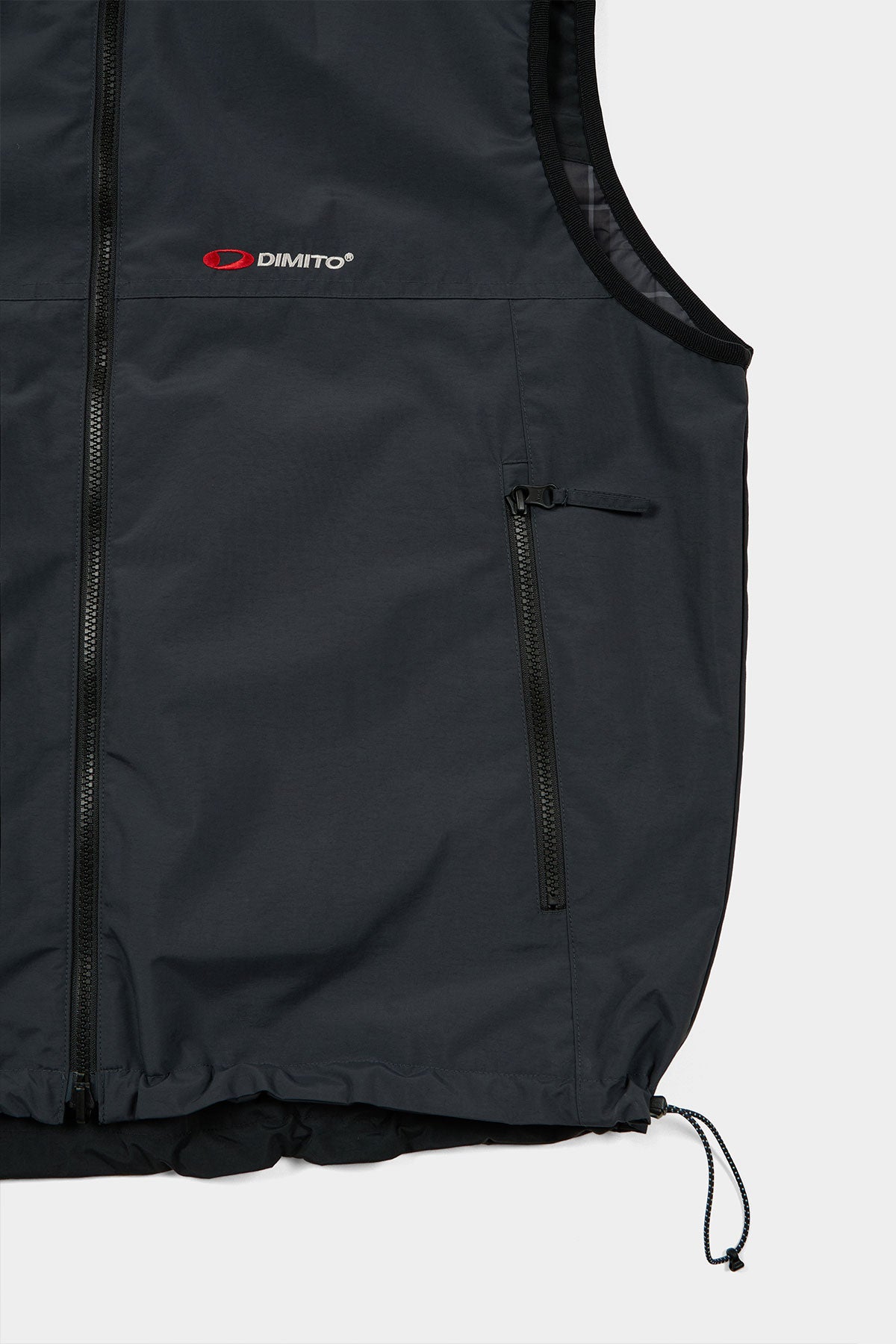REVERSIBLE WIND VEST WINE CHECK (Delivery start : 26.09.09)