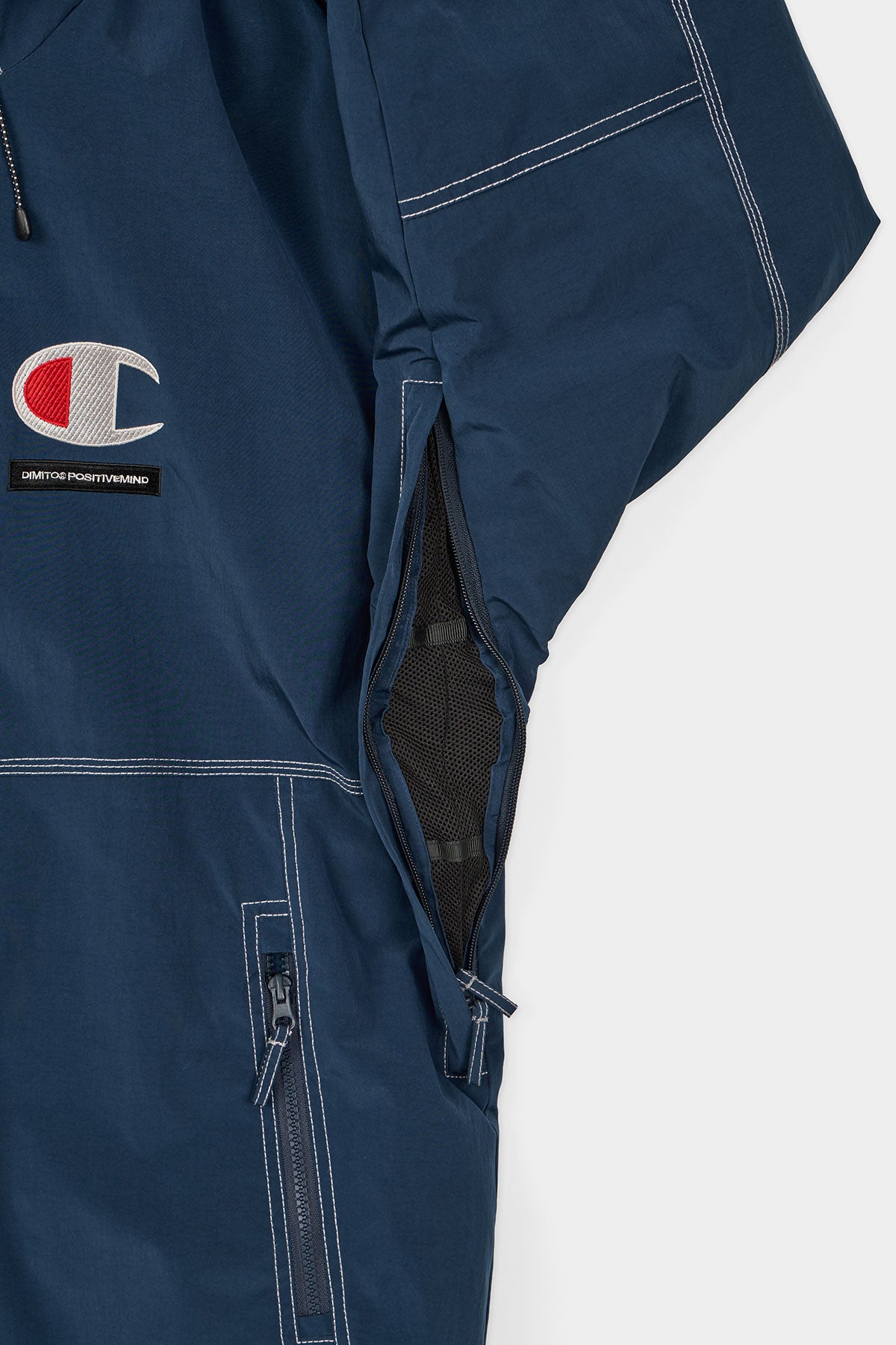 [CHAMPION x DIMITO] C-LOGO STITCHED JACKET YALE BLUE (Available date : 26.10.12)