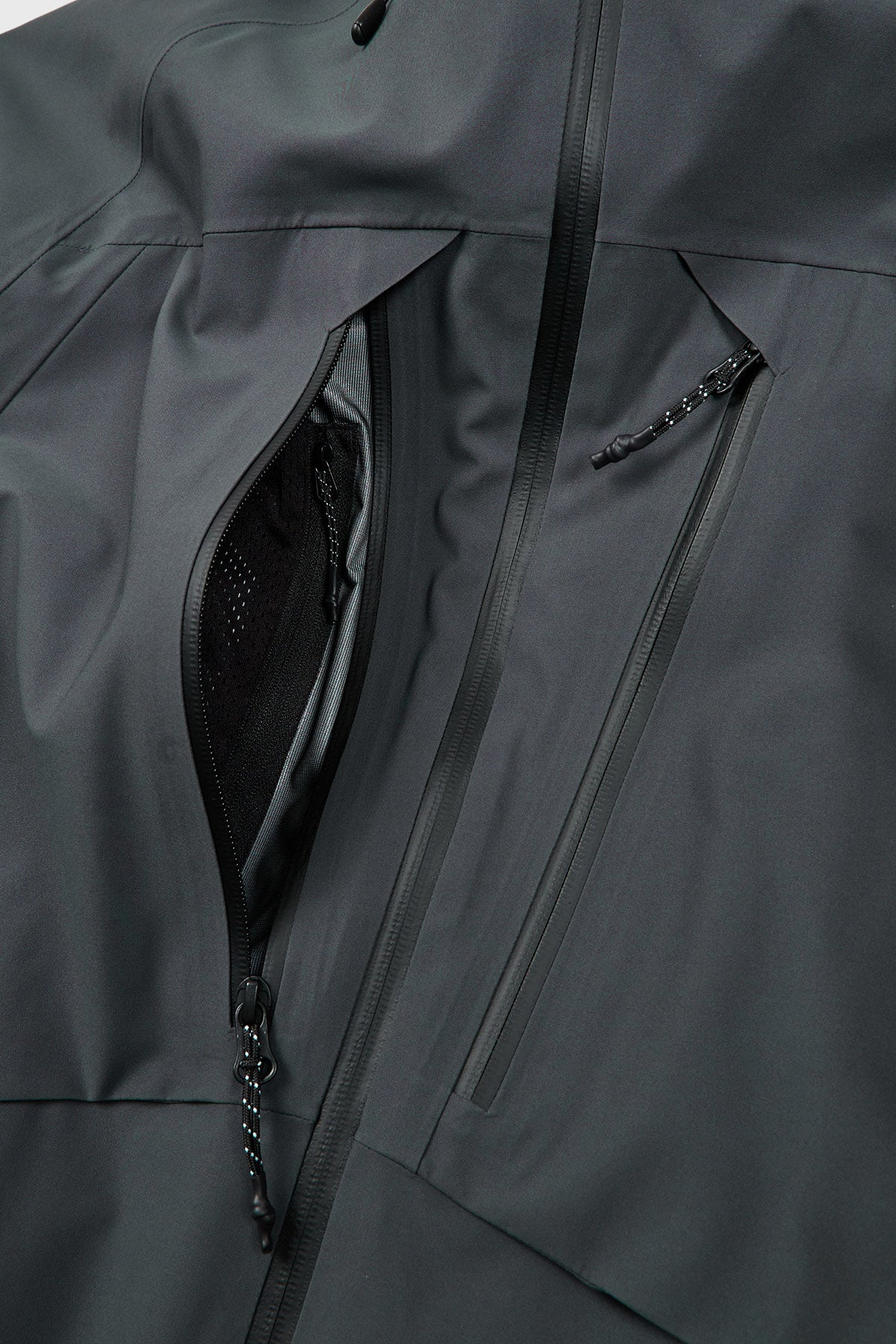 APEX DOWN JACKET BLUE STEEL
