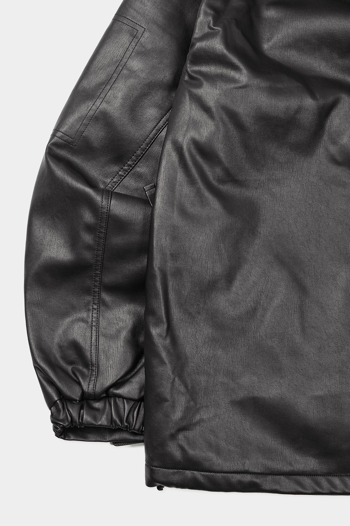 STUD FAUX LEATHER HD JACKET BLACK (Delivery start : 26.09.09)