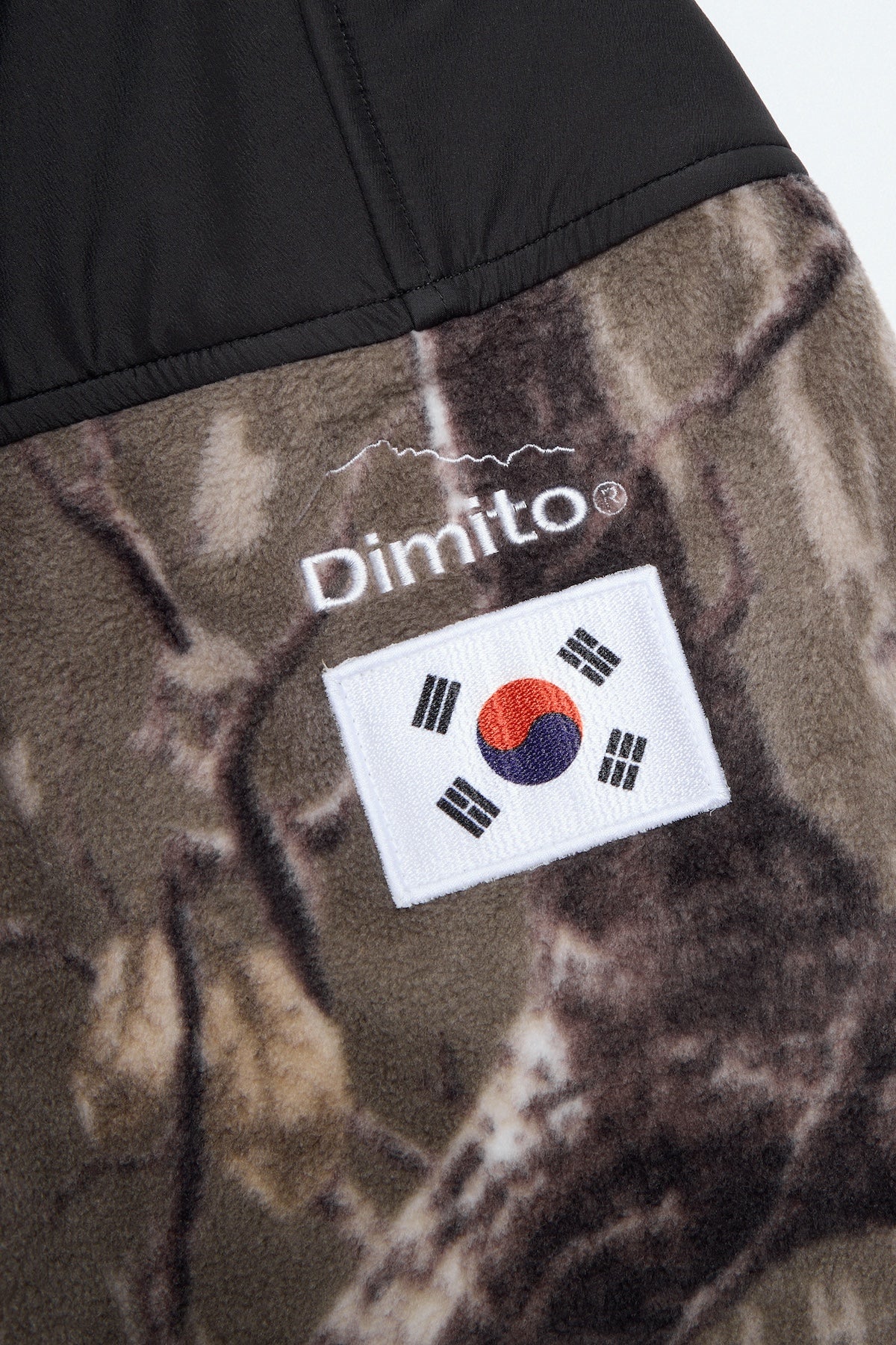 TEAM KOREA REPLICA 25 FLEECE HALF ZIP REAL TREE