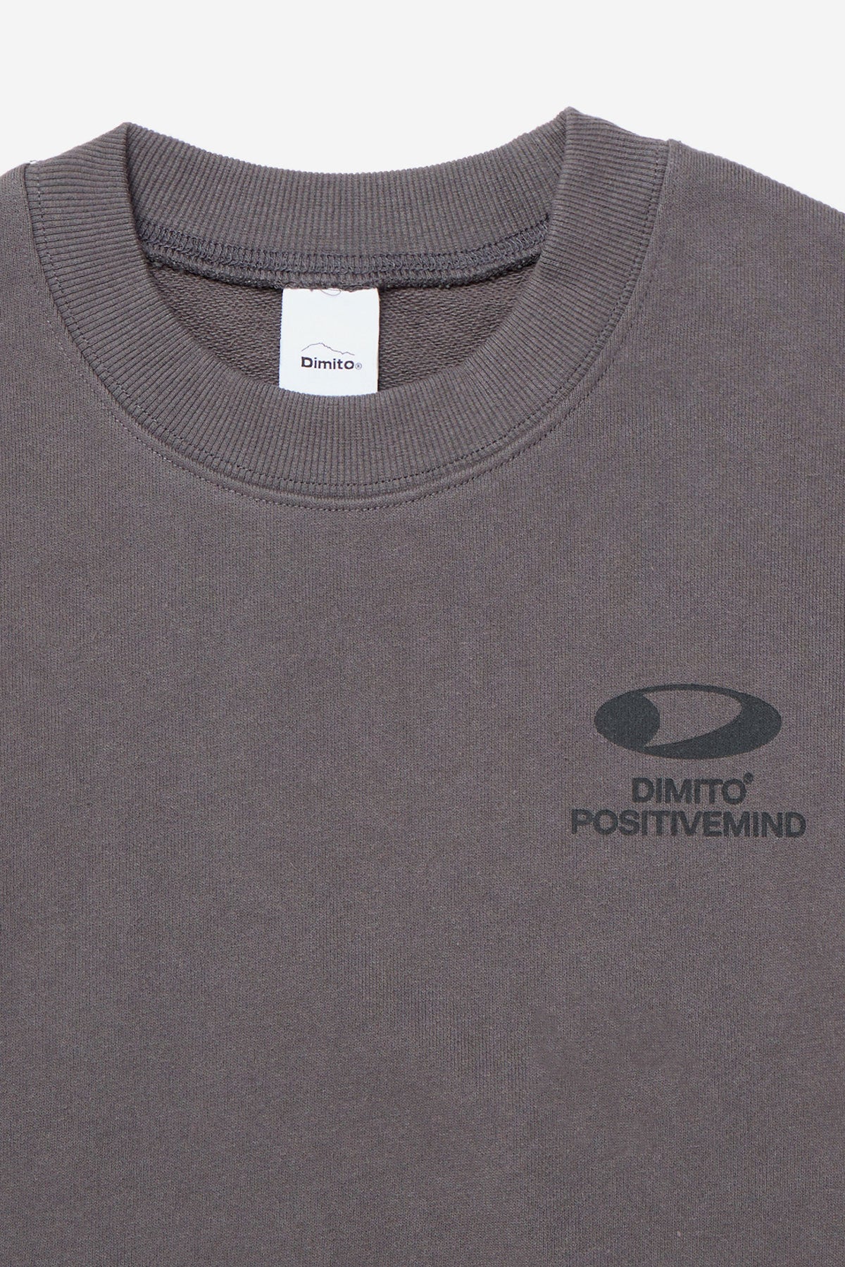 CIRCLE LOGO SWEATSHIRT CONCRETE