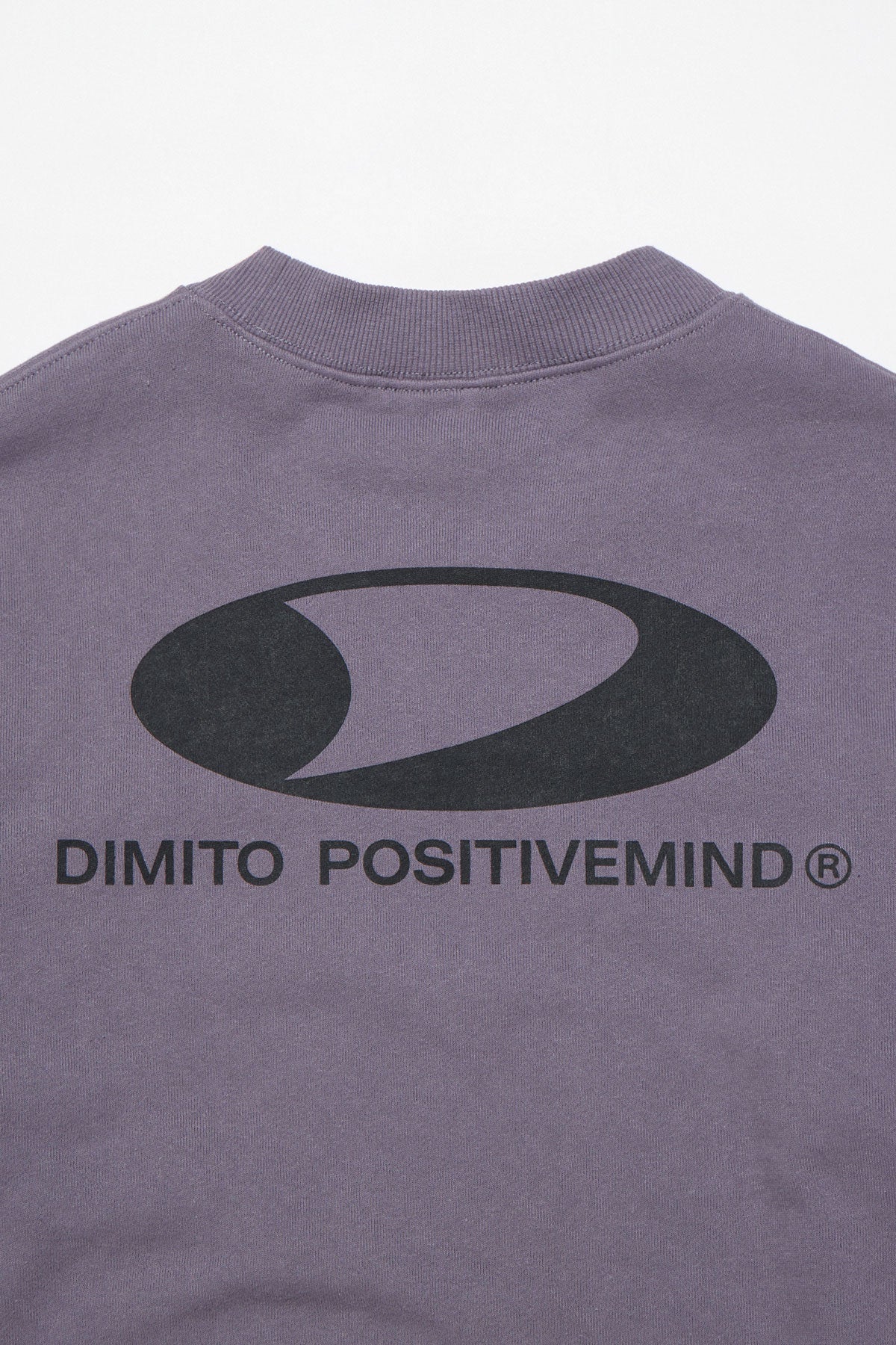 CIRCLE LOGO SWEATSHIRT PURPLE ASH