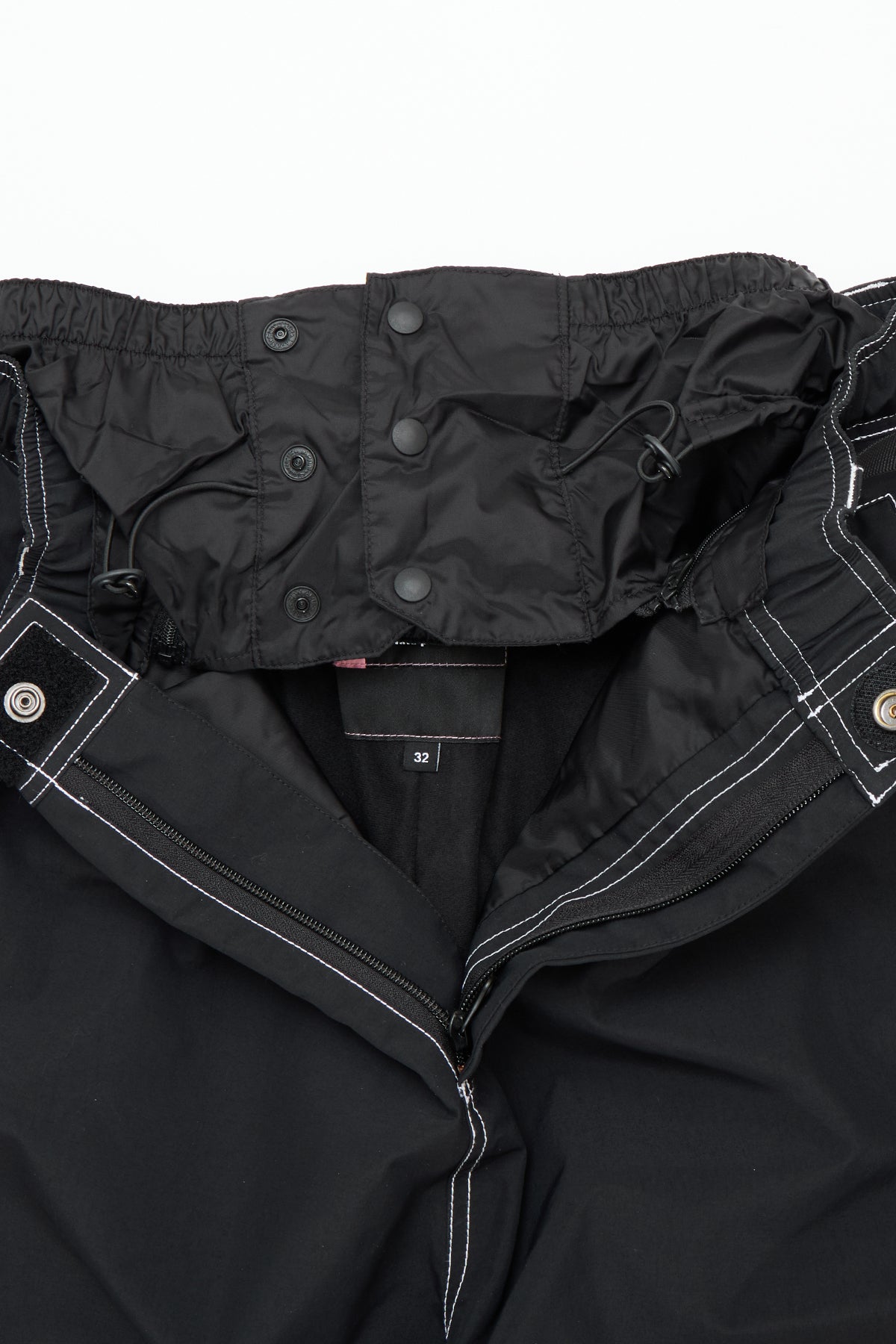 [PLAYBOY x DIMITO] DOUBLE KNEE PANTS (WIDE FIT LV.2) BLACK