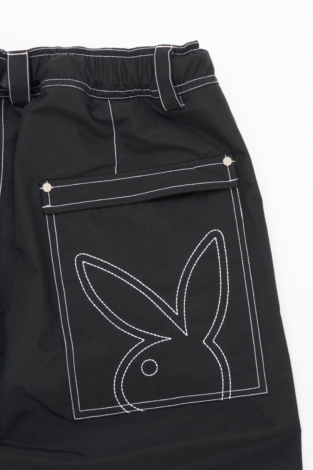 [PLAYBOY x DIMITO] DOUBLE KNEE PANTS (WIDE FIT LV.2) DARK RED