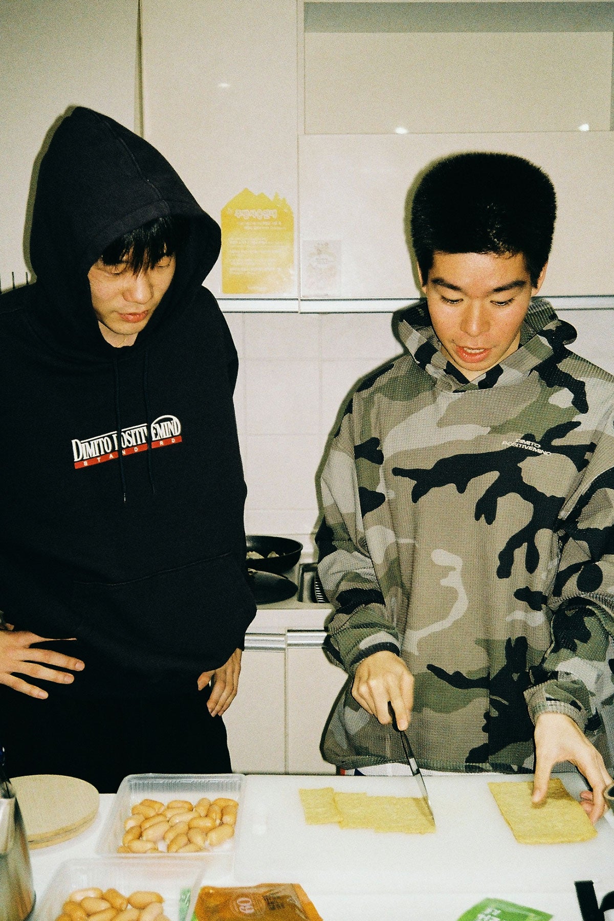 LW WAFFLE HOODIE FADE CAMO