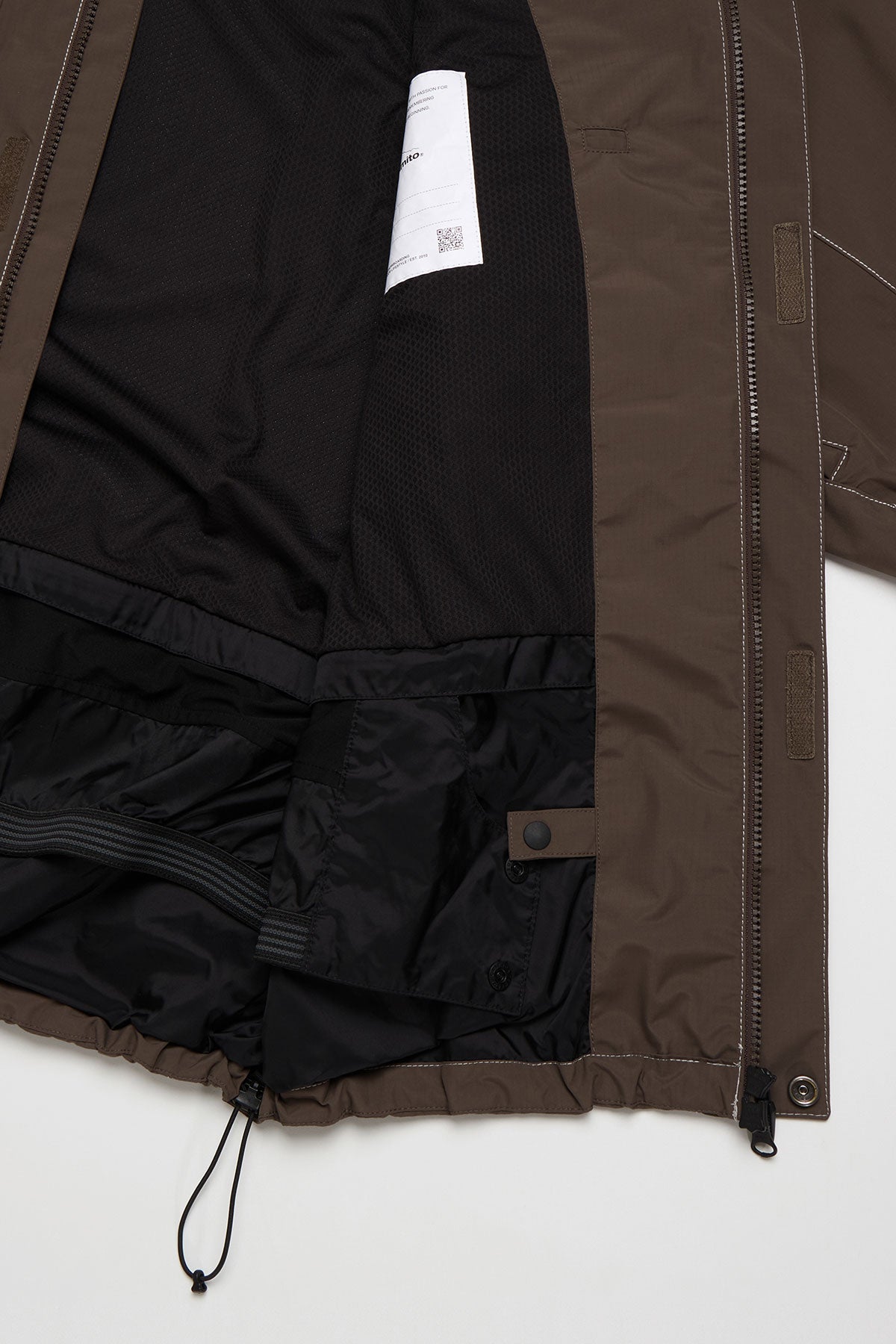 WORKS LINE JACKET DARK BROWN
