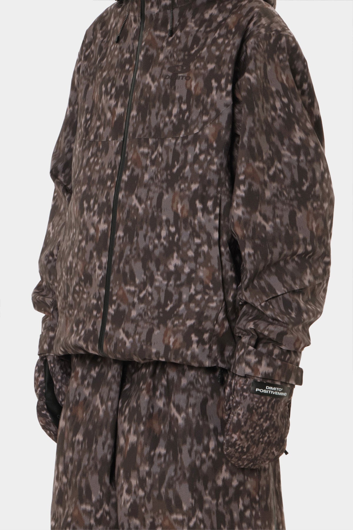 PATTERN MITTEN RIVER CAMO
