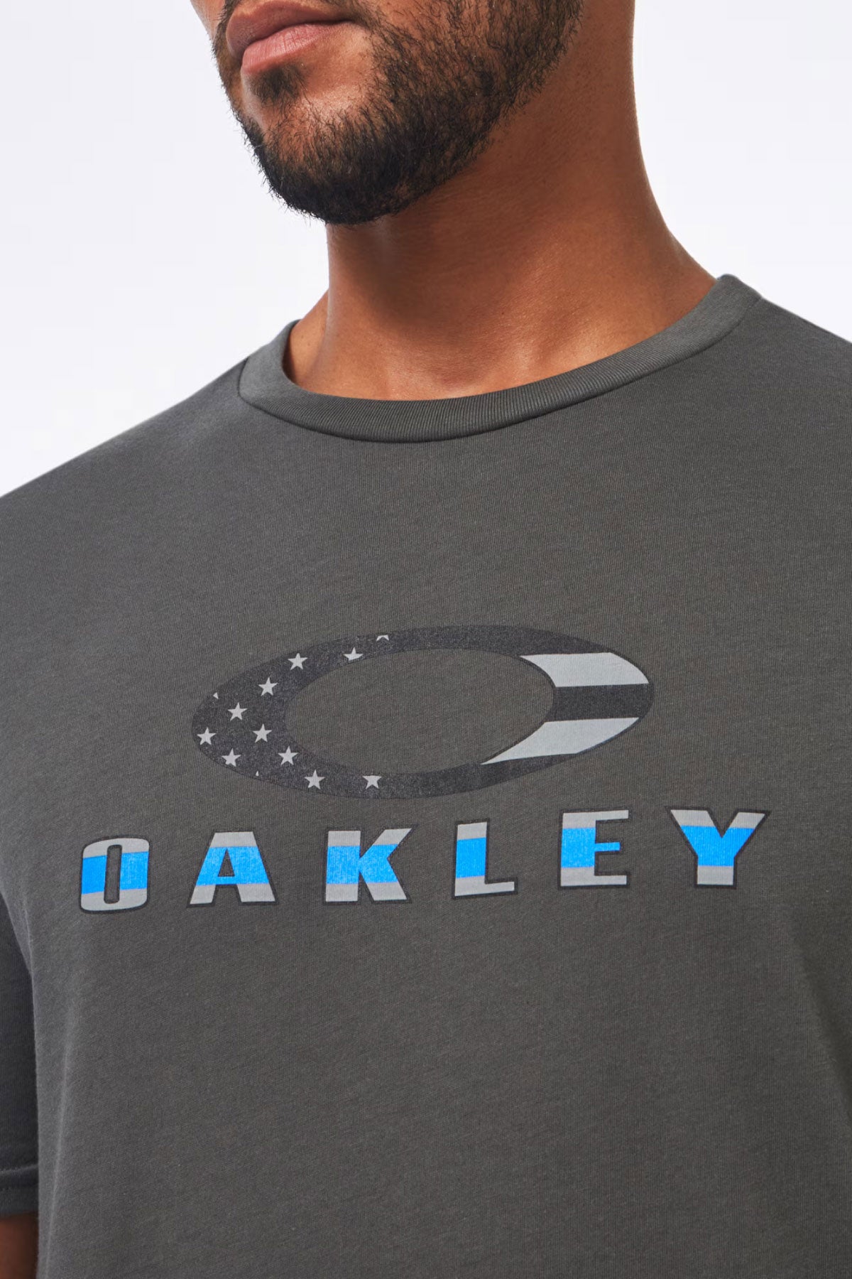 [OAKLEY] SI OAKLEY TBL LOGO TEE SHADOW