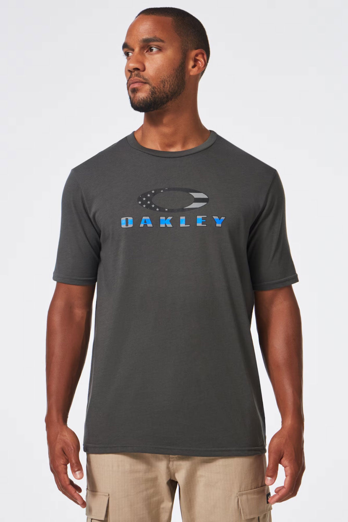 [OAKLEY] SI OAKLEY TBL LOGO TEE SHADOW