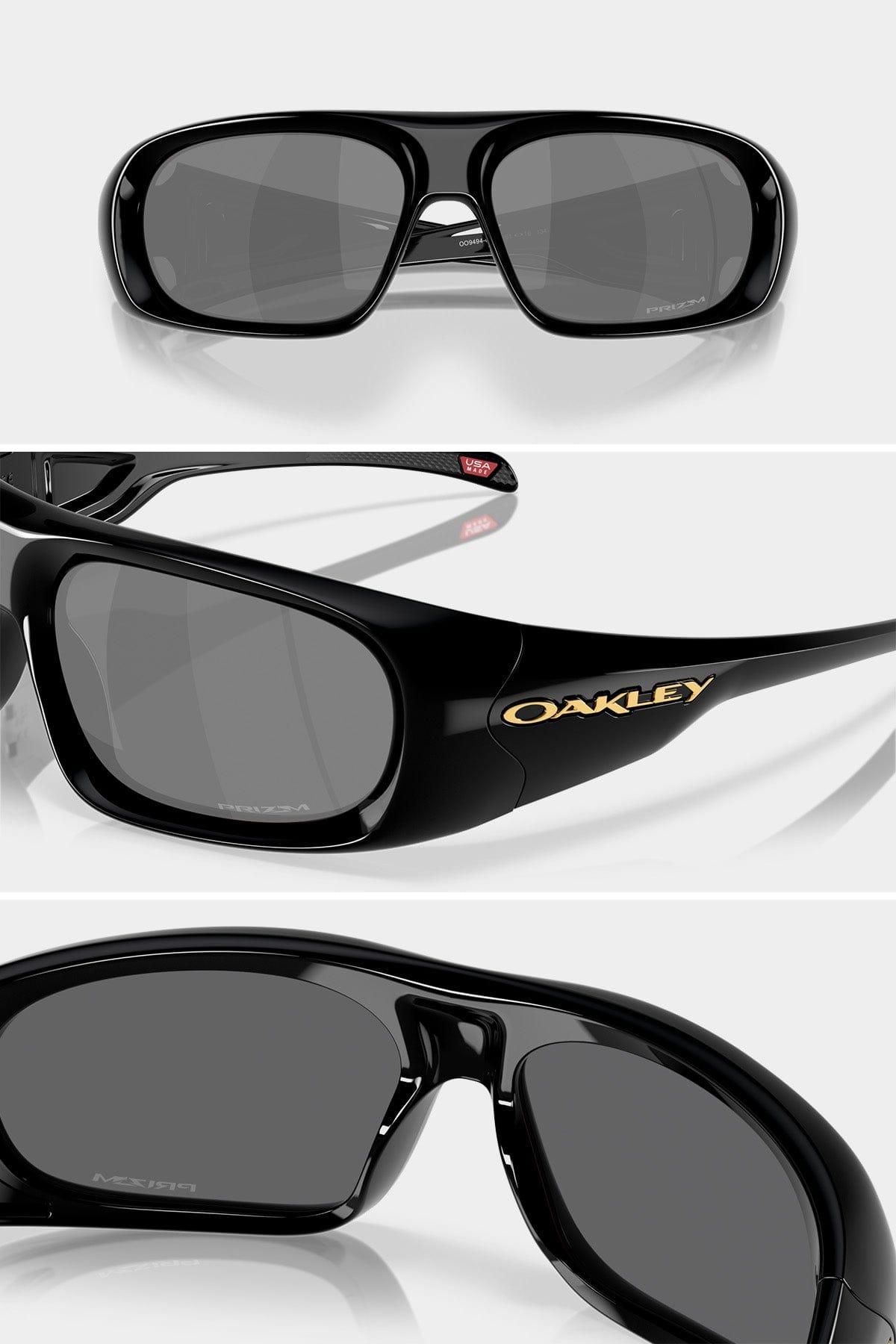 OAKLEY] BELLEVILLE / POLISHED BLACK / PRIZM BLACK LENS – DIMITO