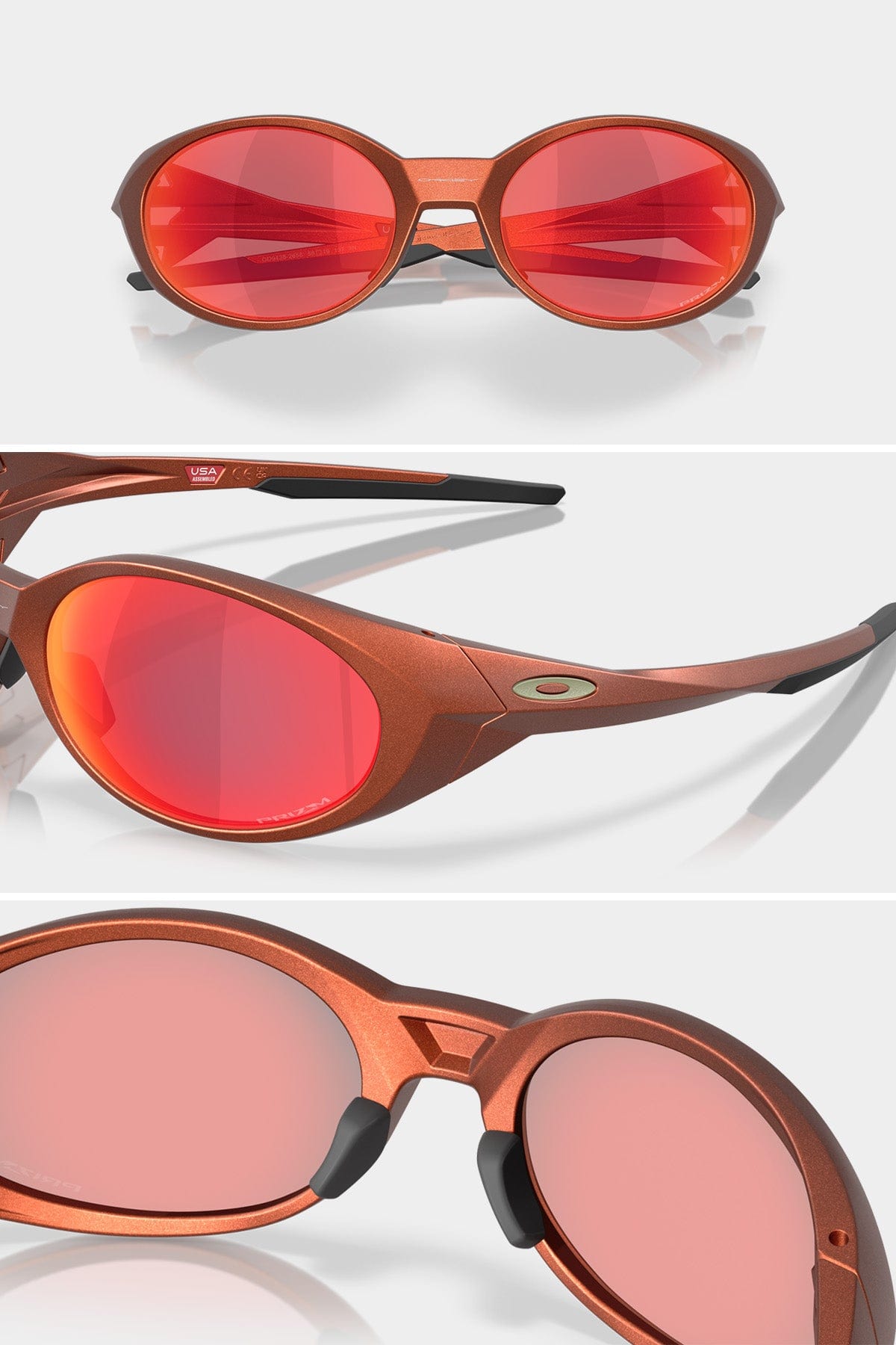 [INVITED] [OAKLEY] EYE JACKET REDUX / FIRE ORANGE / PRIZM TRAIL TORCH LENS