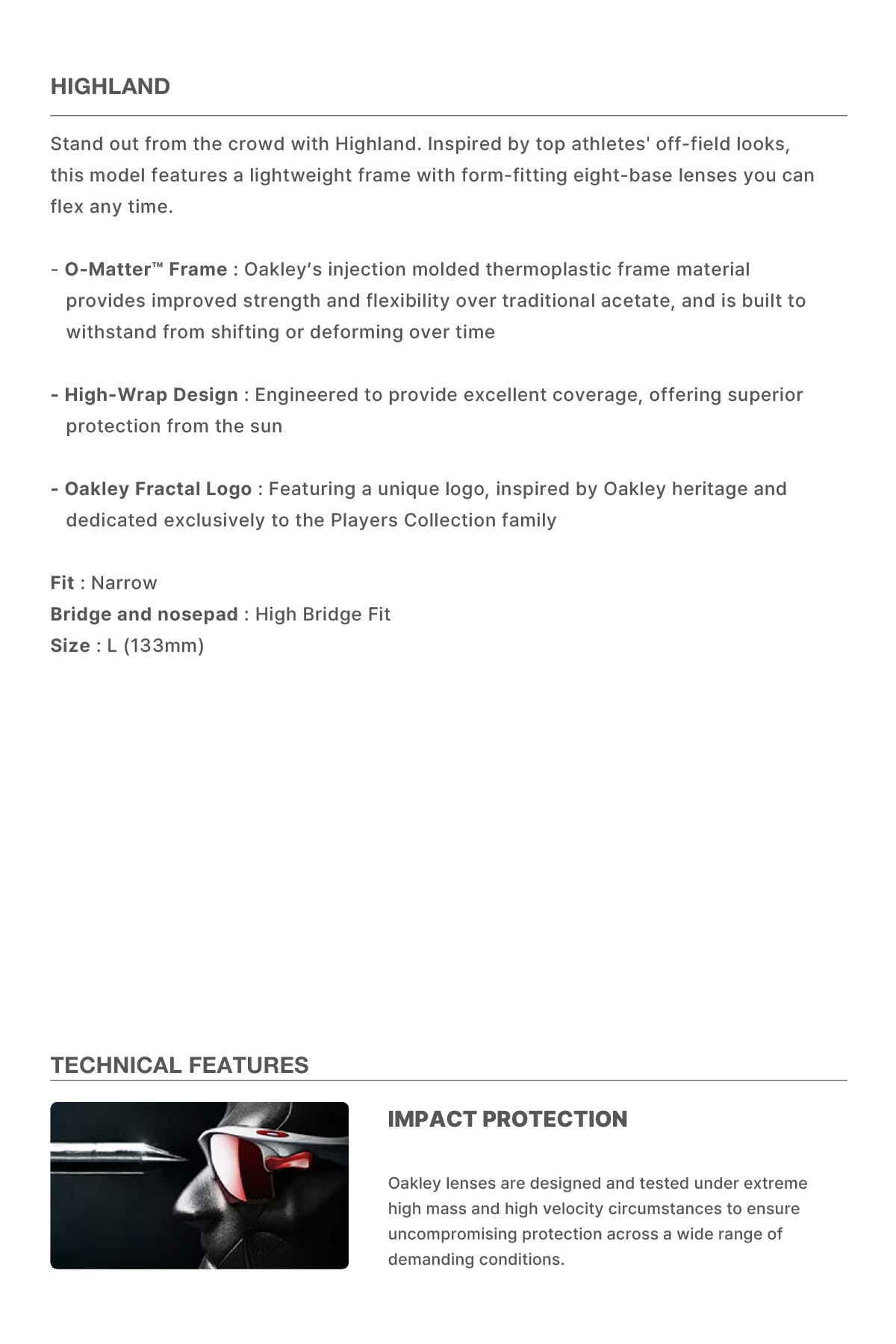 [INVITED] [OAKLEY] HIGHLAND / BLACK / PRIZM BLACK LENS