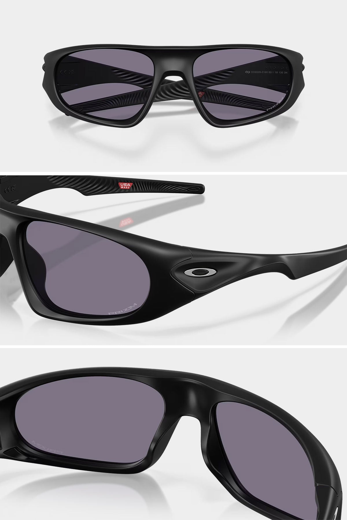OAKLEY ONE-SIZE [OAKLEY] NEOFORMA / MATTE BLACK / PRIZM GREY LENS