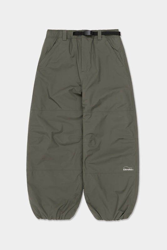 AIR VENT BANDED PANTS (WIDE FIT LV.1) DARK OLIVE