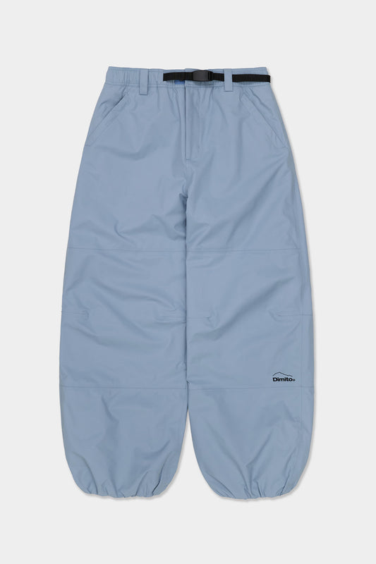 AIR VENT BANDED PANTS (WIDE FIT LV.1) SLATE BLUE