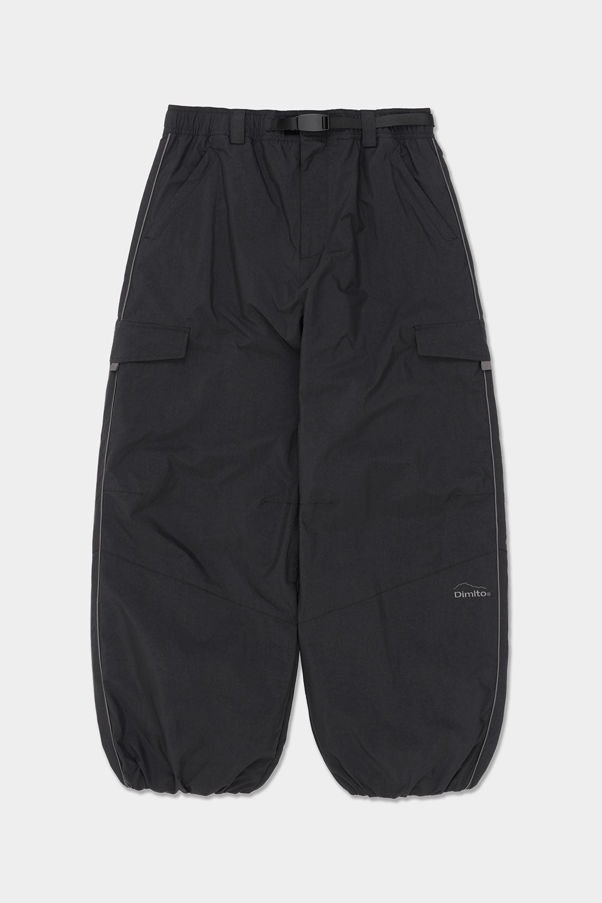 25 AIR FORCE BANDED PANTS (WIDE FIT LV.1) MID BLACK