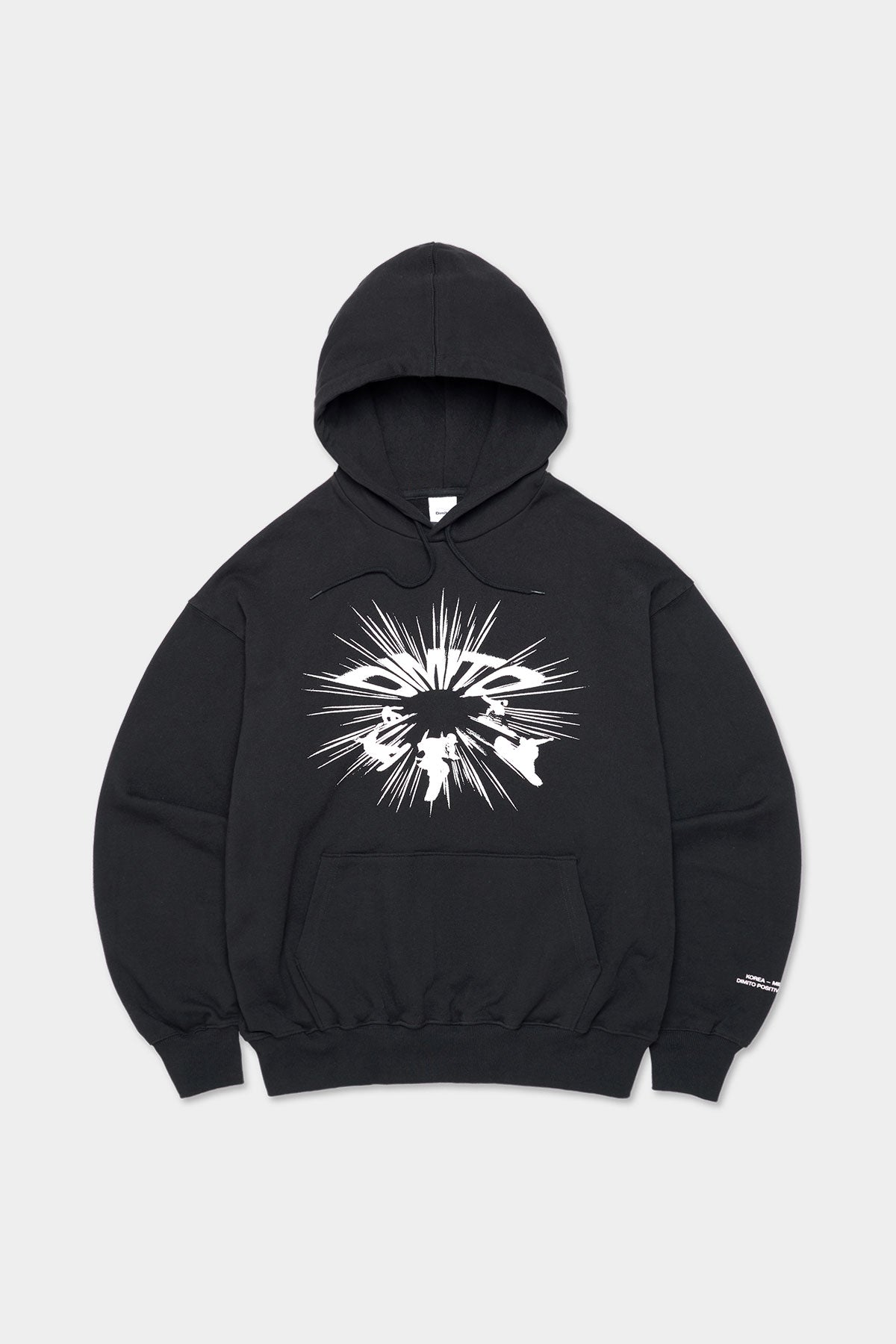 TEAM KOREA REPLICA SPEEDING HOODIE BLACK