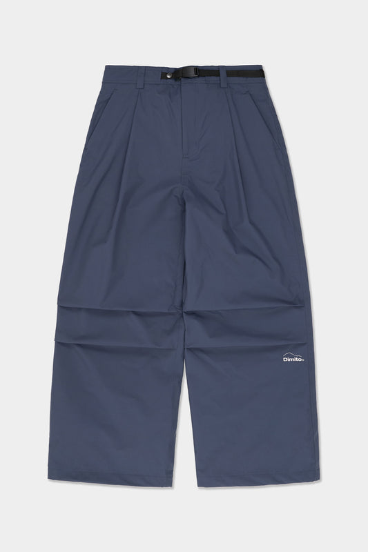 BASIC WIDE PANTS (WIDE FIT LV.2) BLUE NIGHT